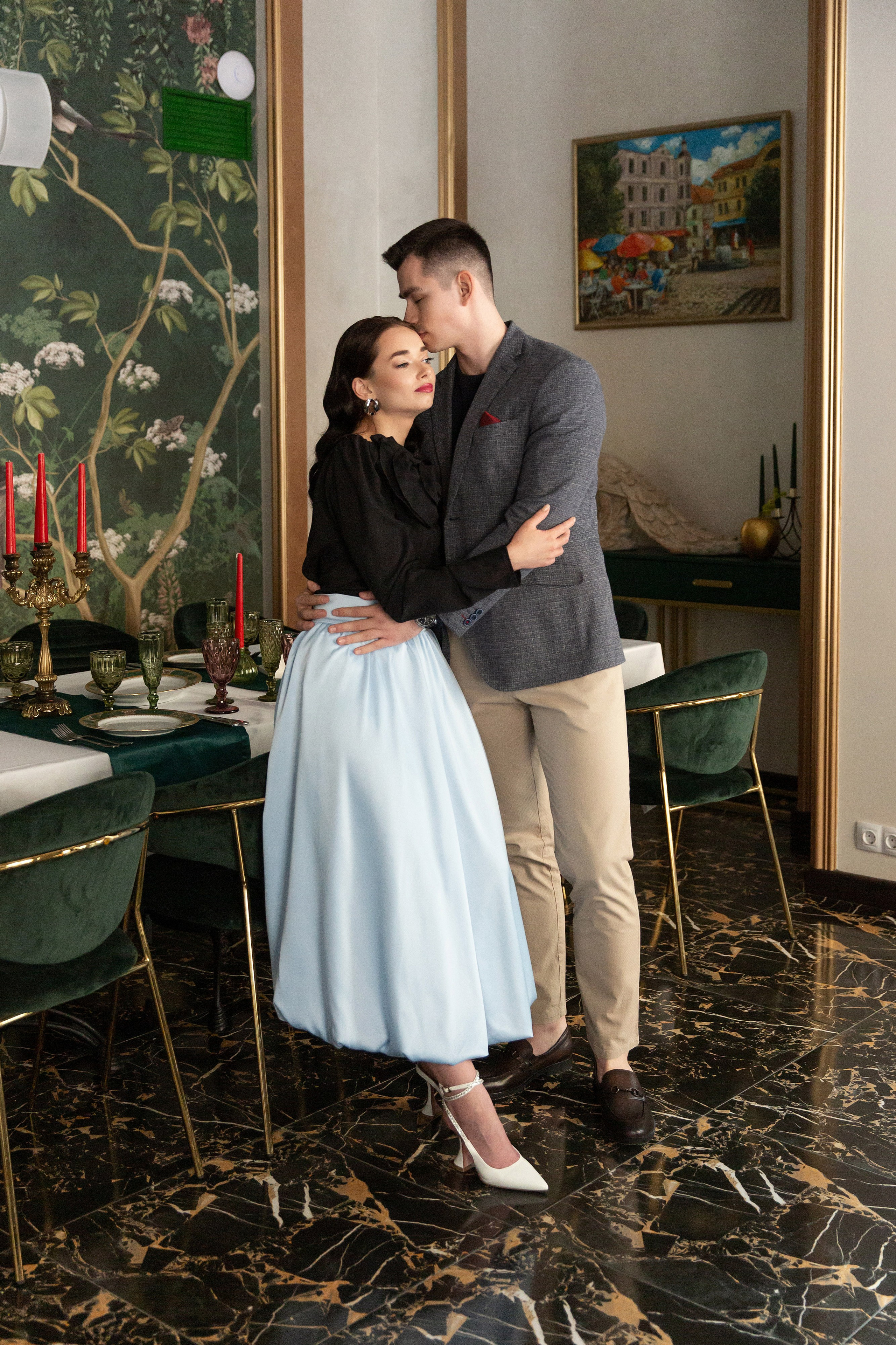 Фотосессия лав стори в отеле. Свадебный и портретный фотограф в Санкт-Петербурге Надежда Чечулина