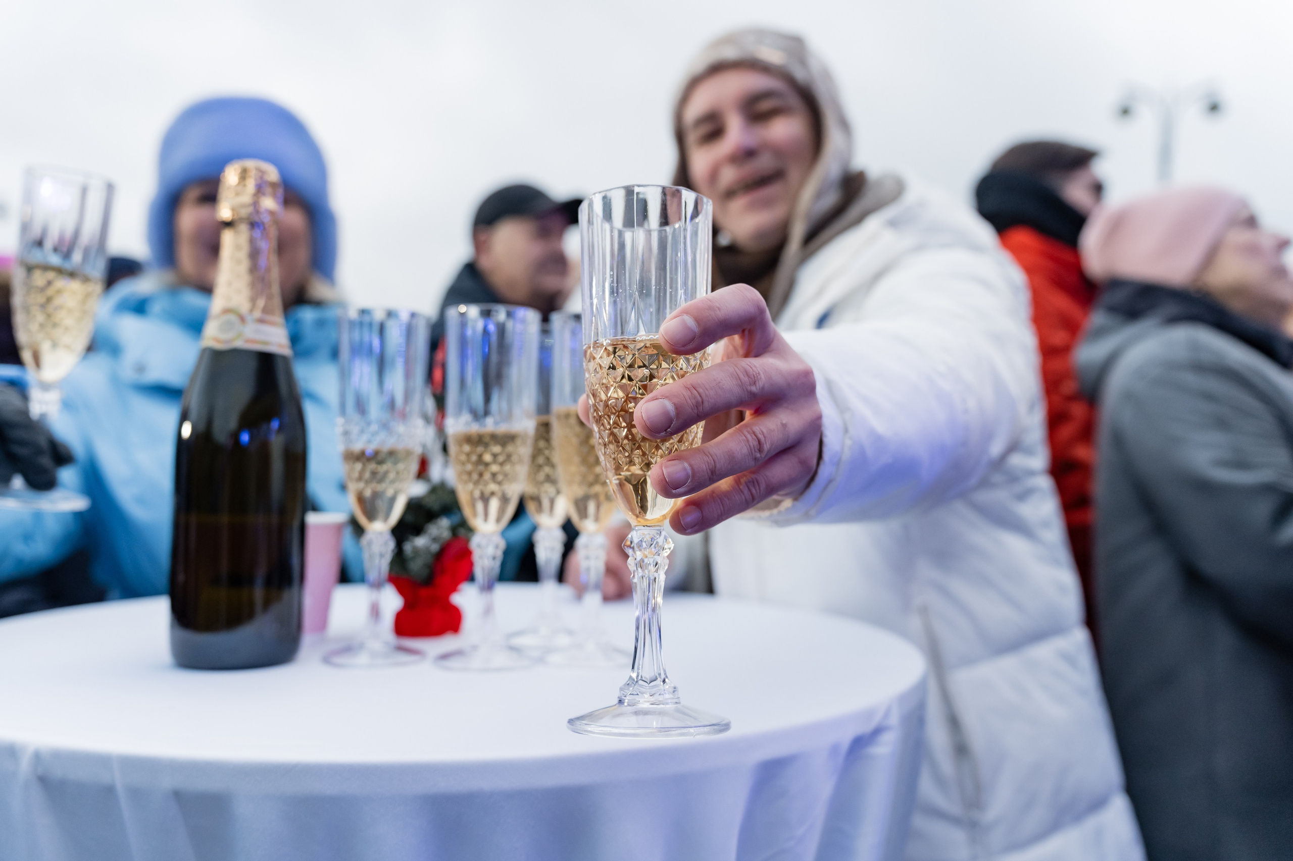 Голубой огонек. Измайловский парк. 12.01.2025
