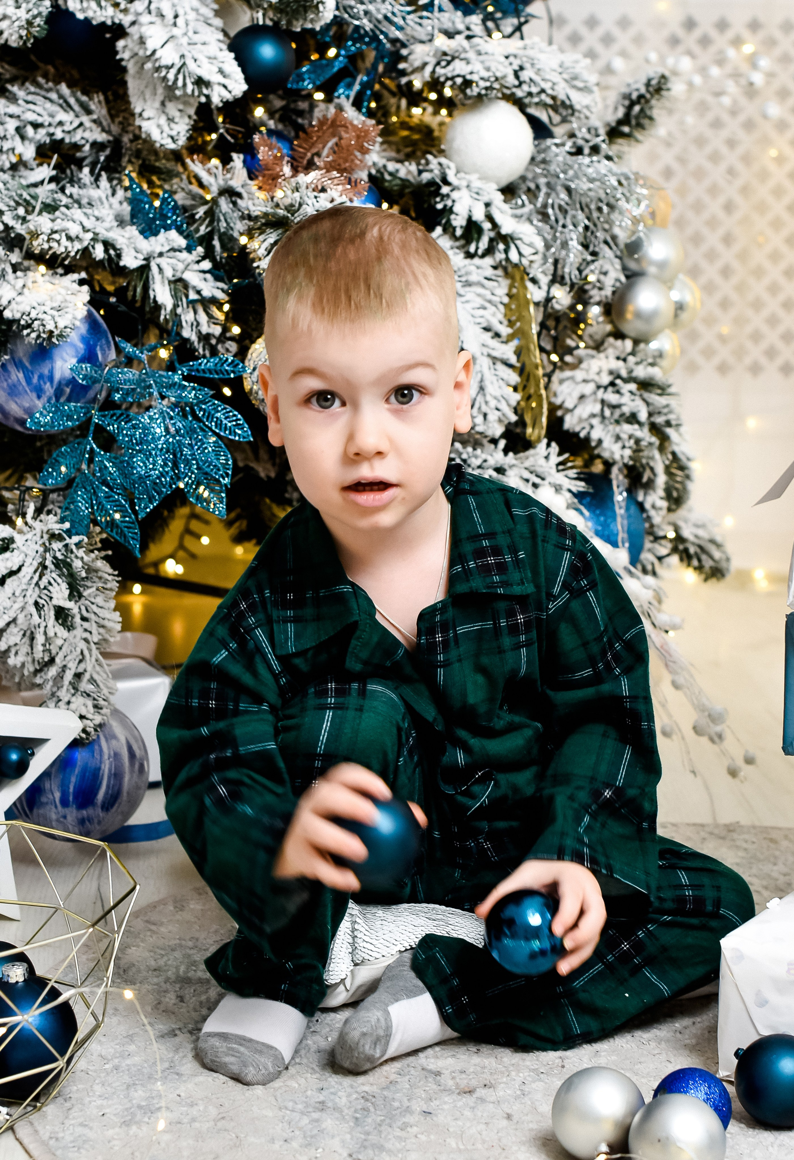 Семья Анны, Сергея и Вовочки