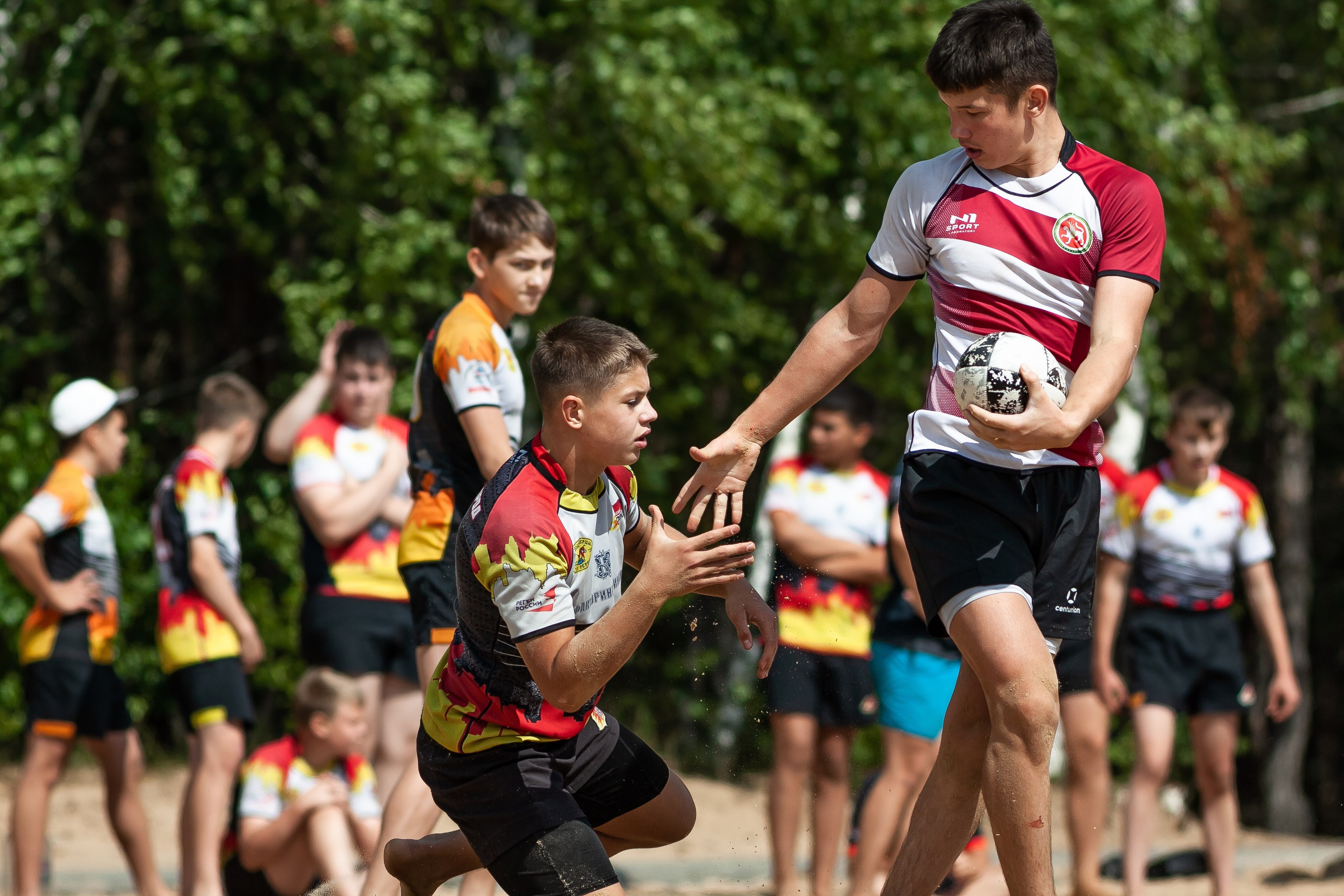 «Кубок «Молота» по пляжному Регби. Фотография