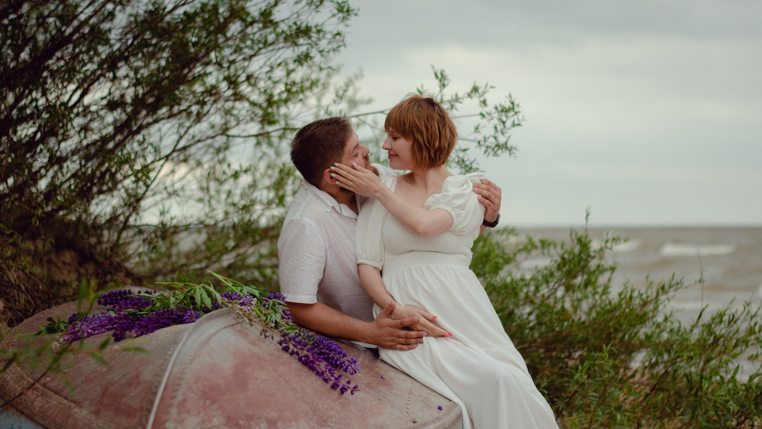 Влюбленная пара съемка