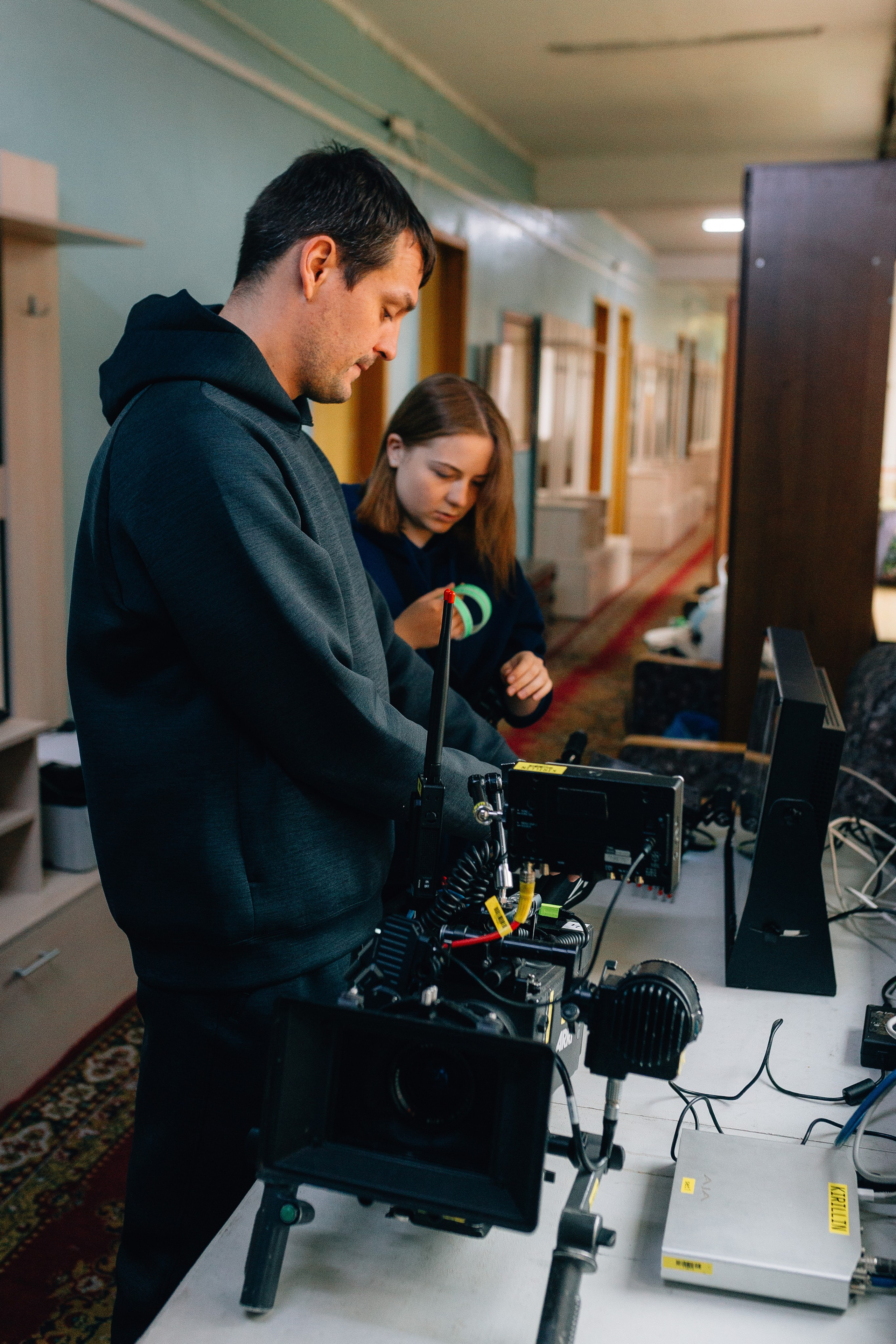 Back stage — съемка фильма. Свадебный фотограф в Москве Арчылан Николаев