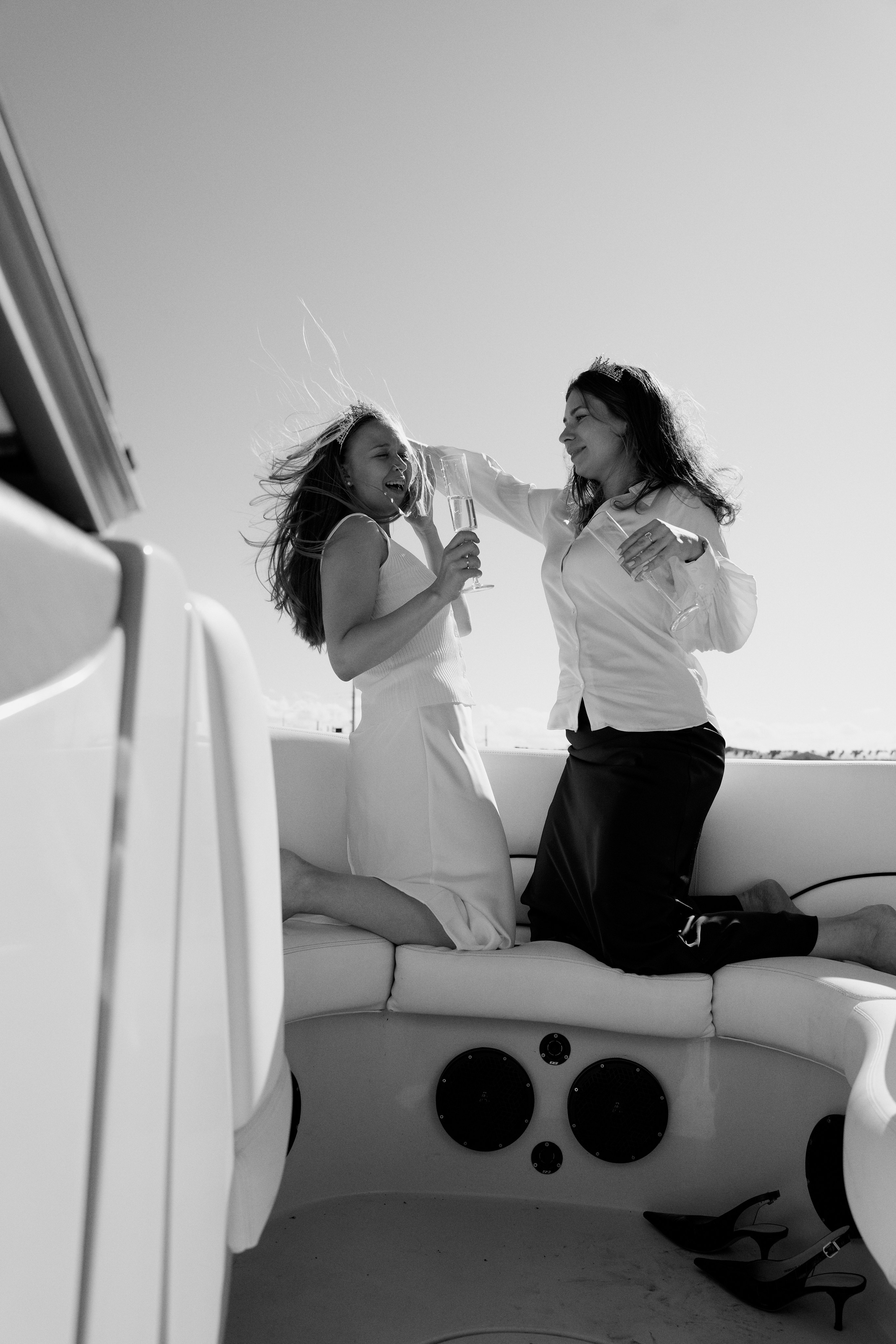 Девичник на катере. Фотограф / Санкт-Петербург / Галина Никонова