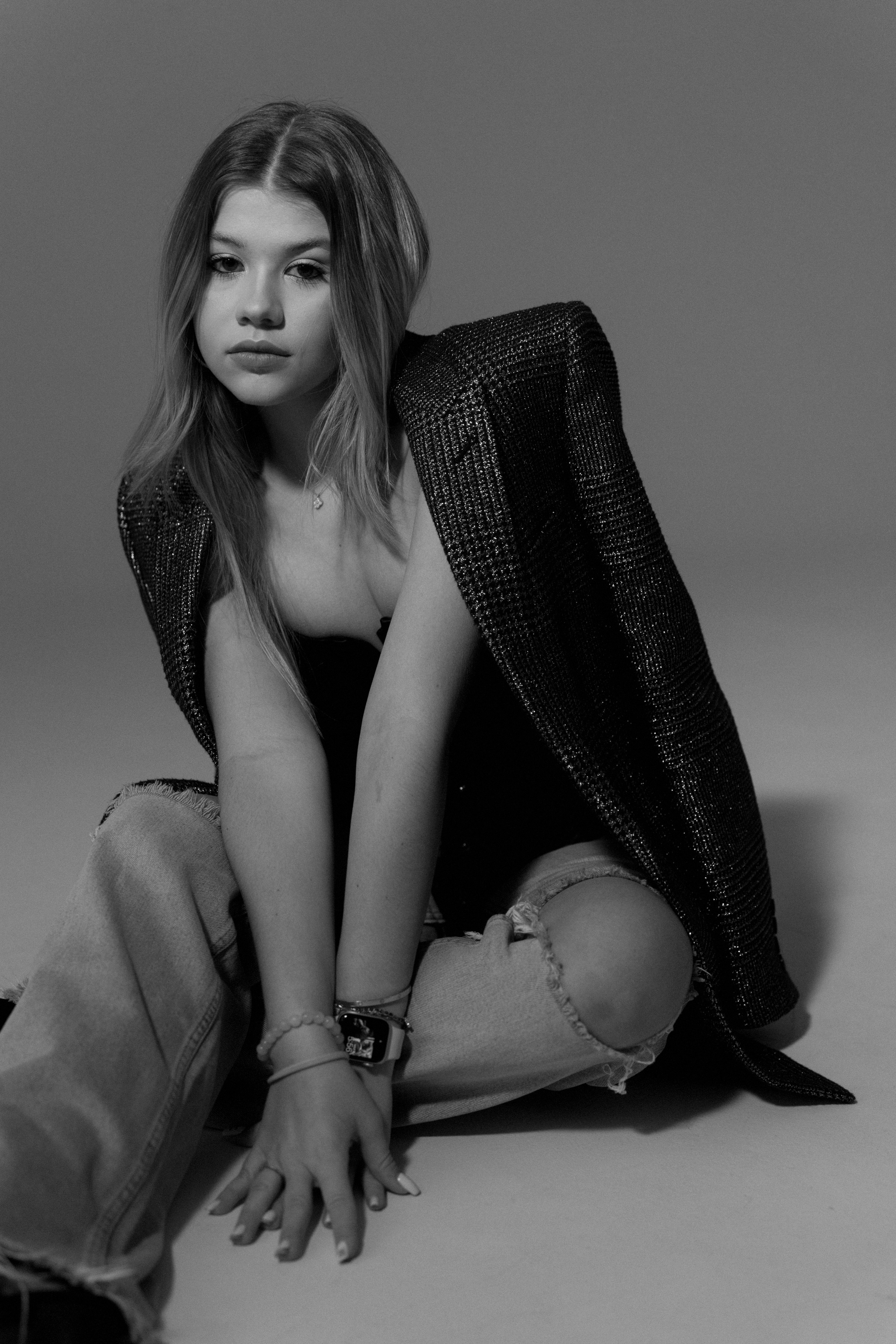 Девочки, студийная чб. Свадебный фотограф Москва Александра Аверкова