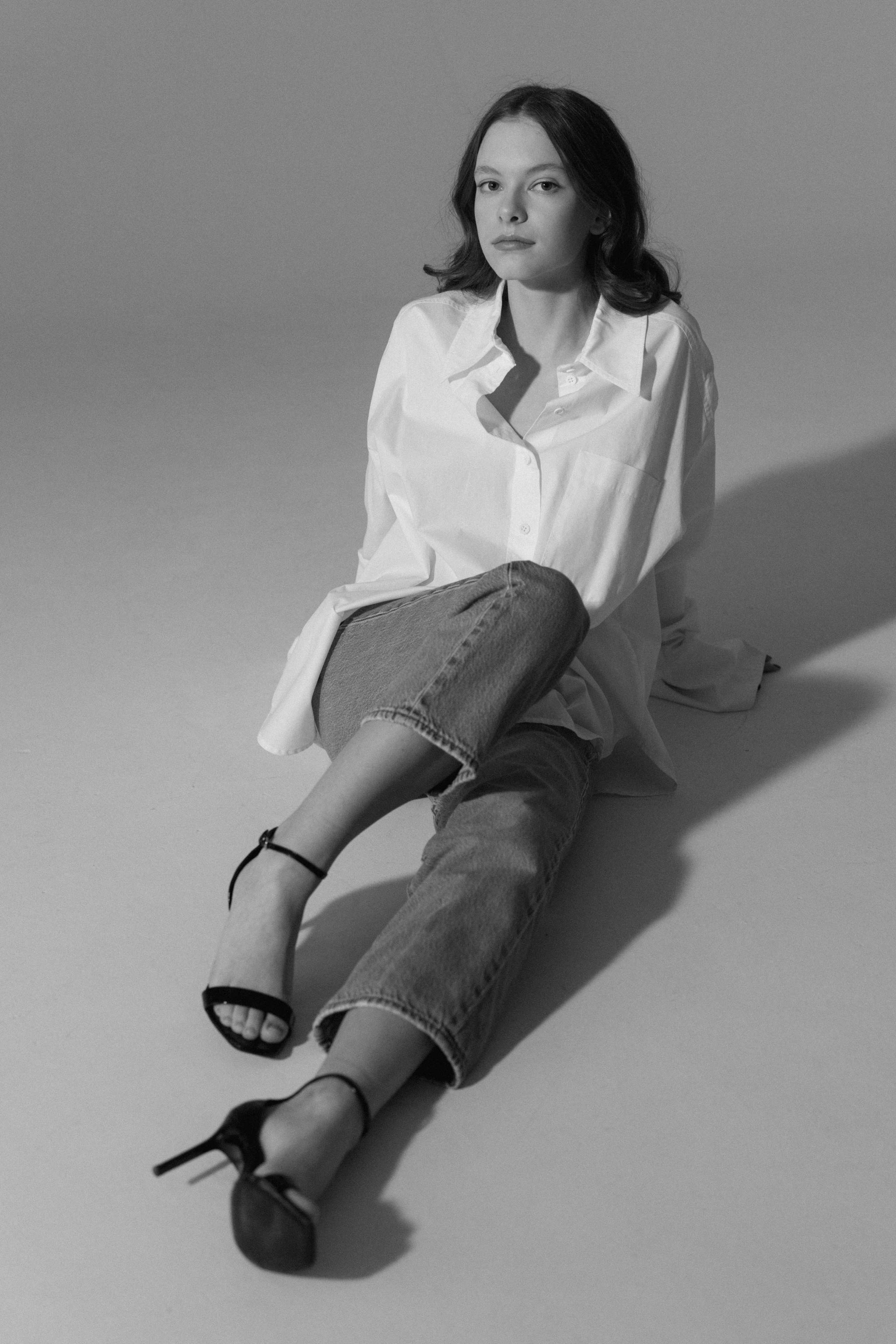 Девочки, студийная чб. Свадебный фотограф Москва Александра Аверкова