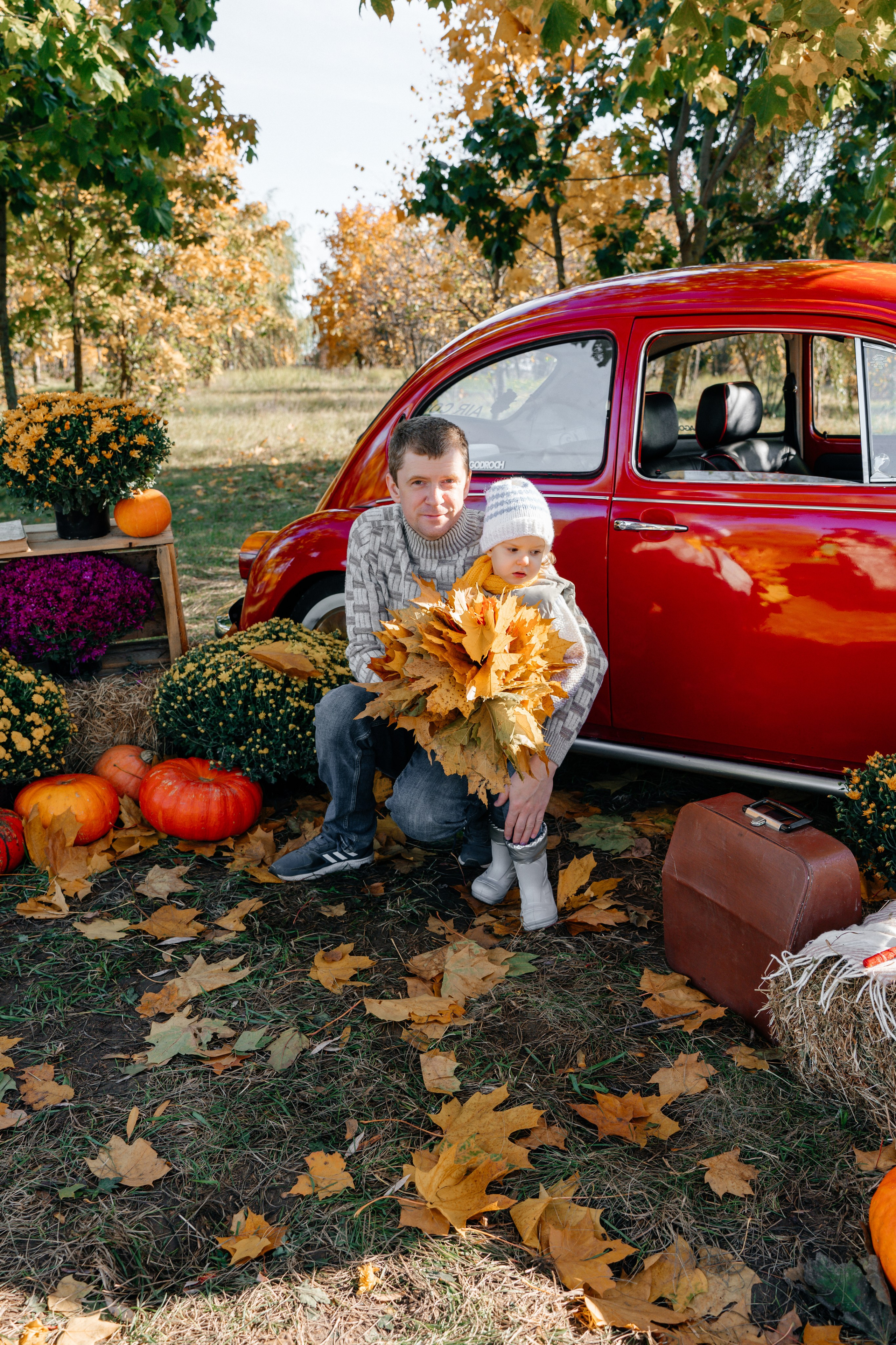 Ослепительная осень в кадре. Ваш семейный фотограф в Минске — Вика Трегубова