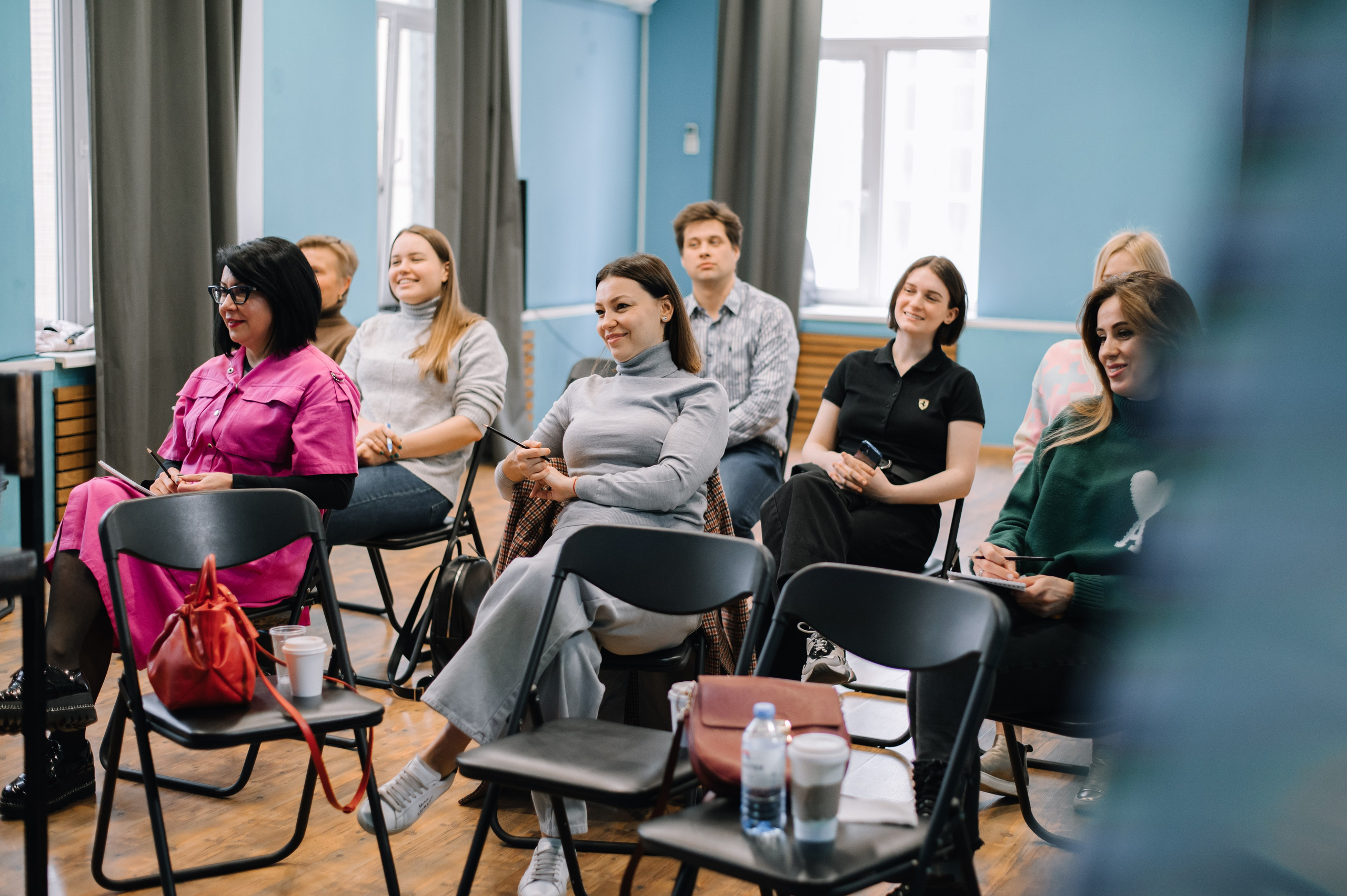 Репортаж с тренинга от стоматологической клиники. Семейный и свадебный фотограф в Москве Татьяна Николаева