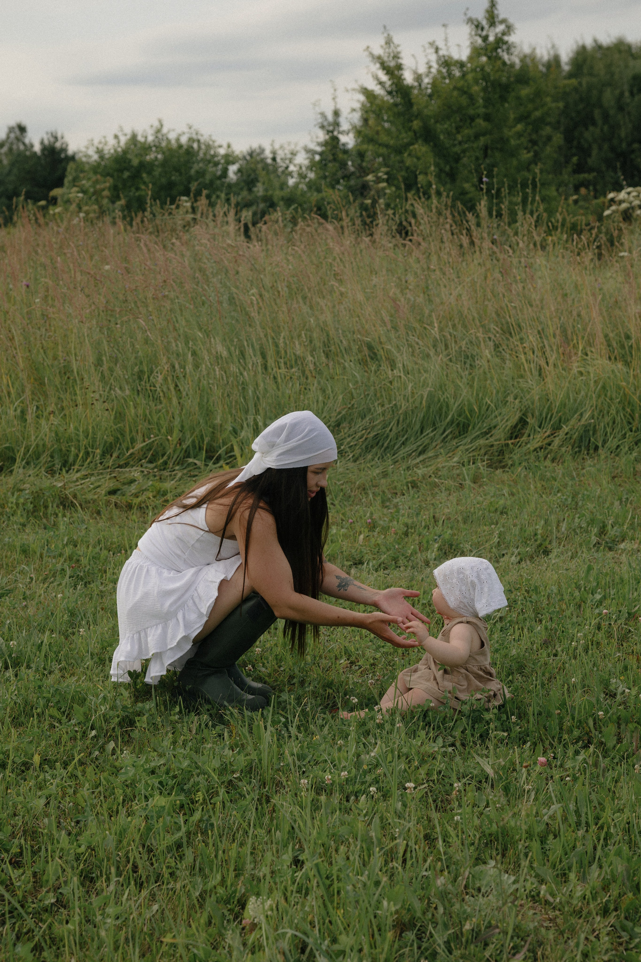 Таня и Тася в деревне. Дубинкина Екатерина Фотограф Рязань, Москва