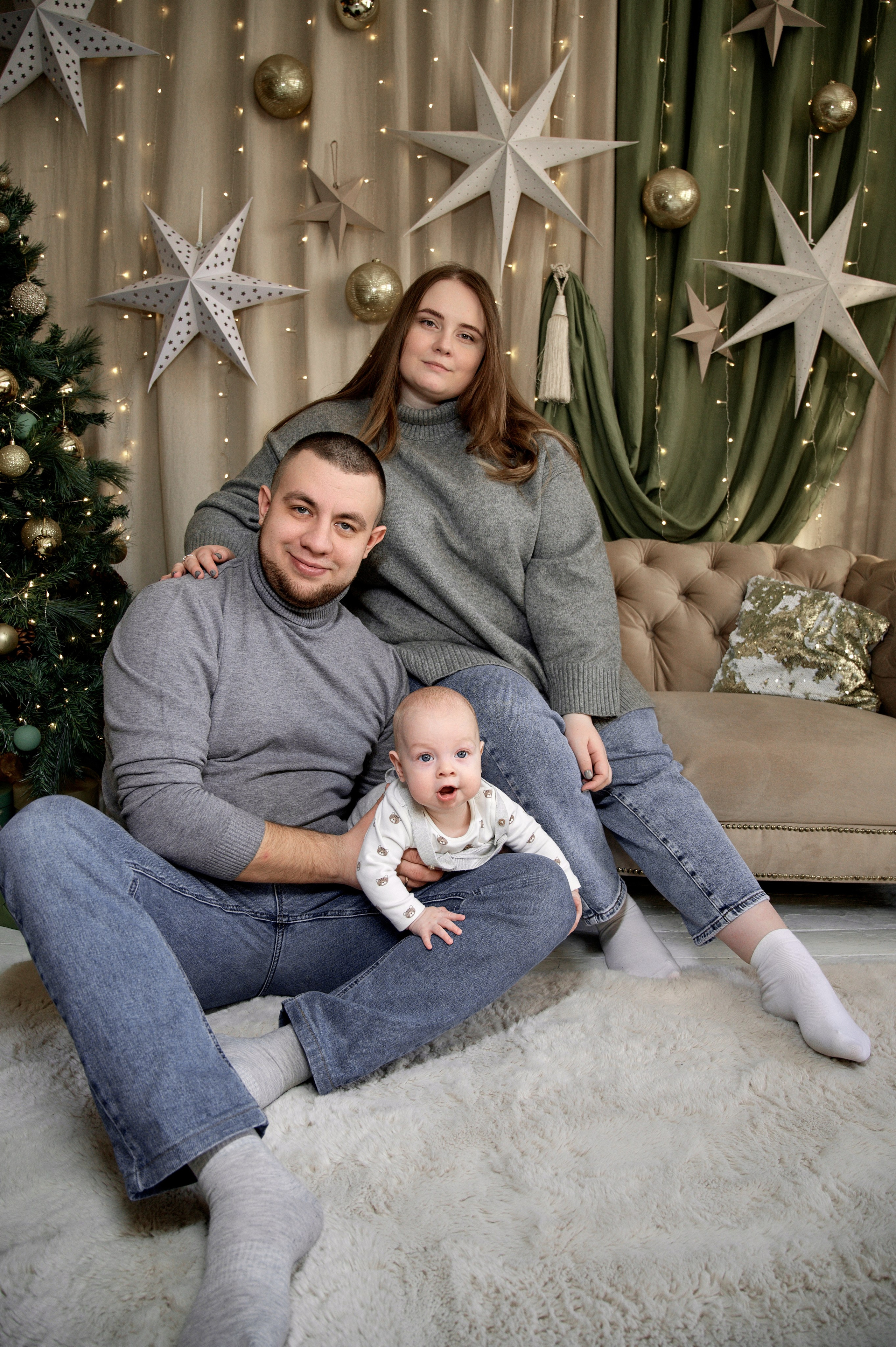 Семейная новогодняя фотосессия г Новокзнецк