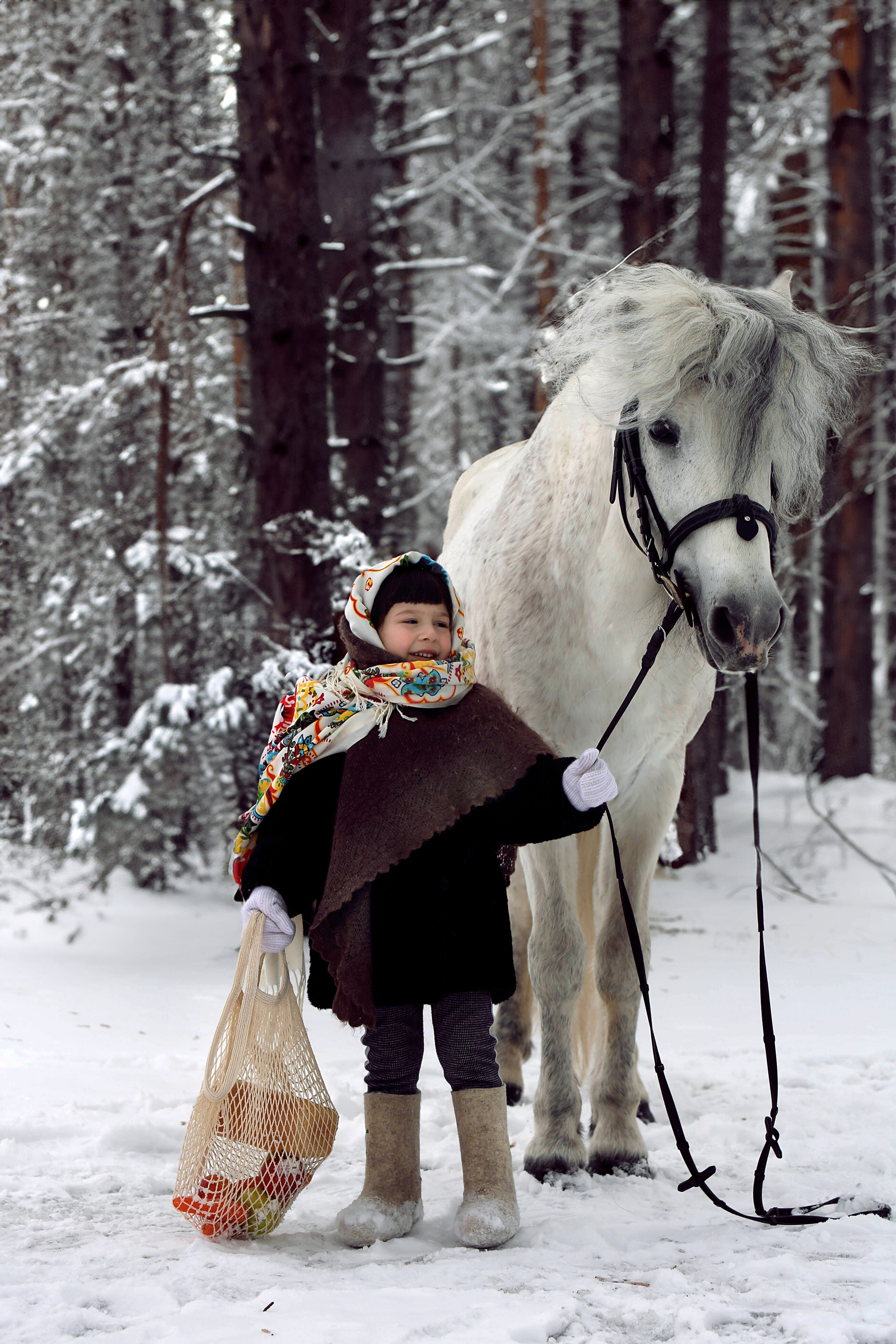 Пони и дети. Конный фотограф в Красноярске — Любовь Похабова