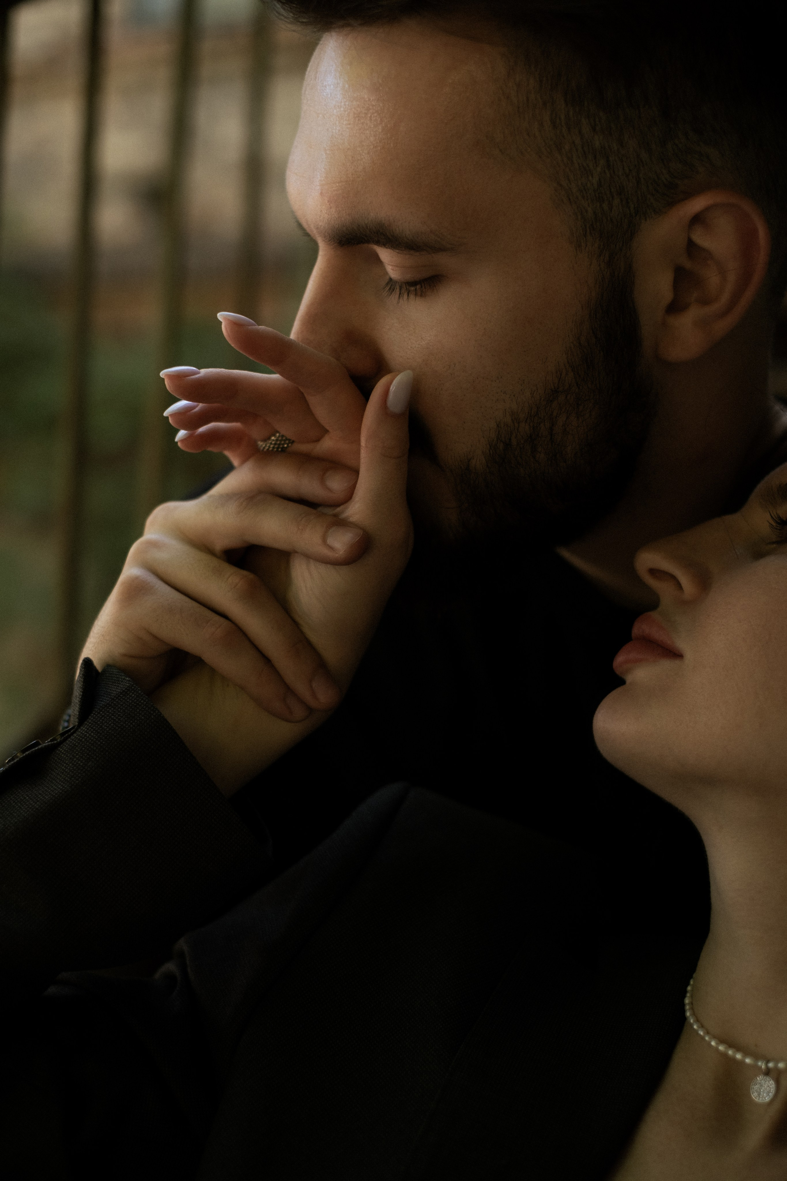 Настя и Максим. Фотограф в Москве. Женский и мужской портрет, лавстори (love story)