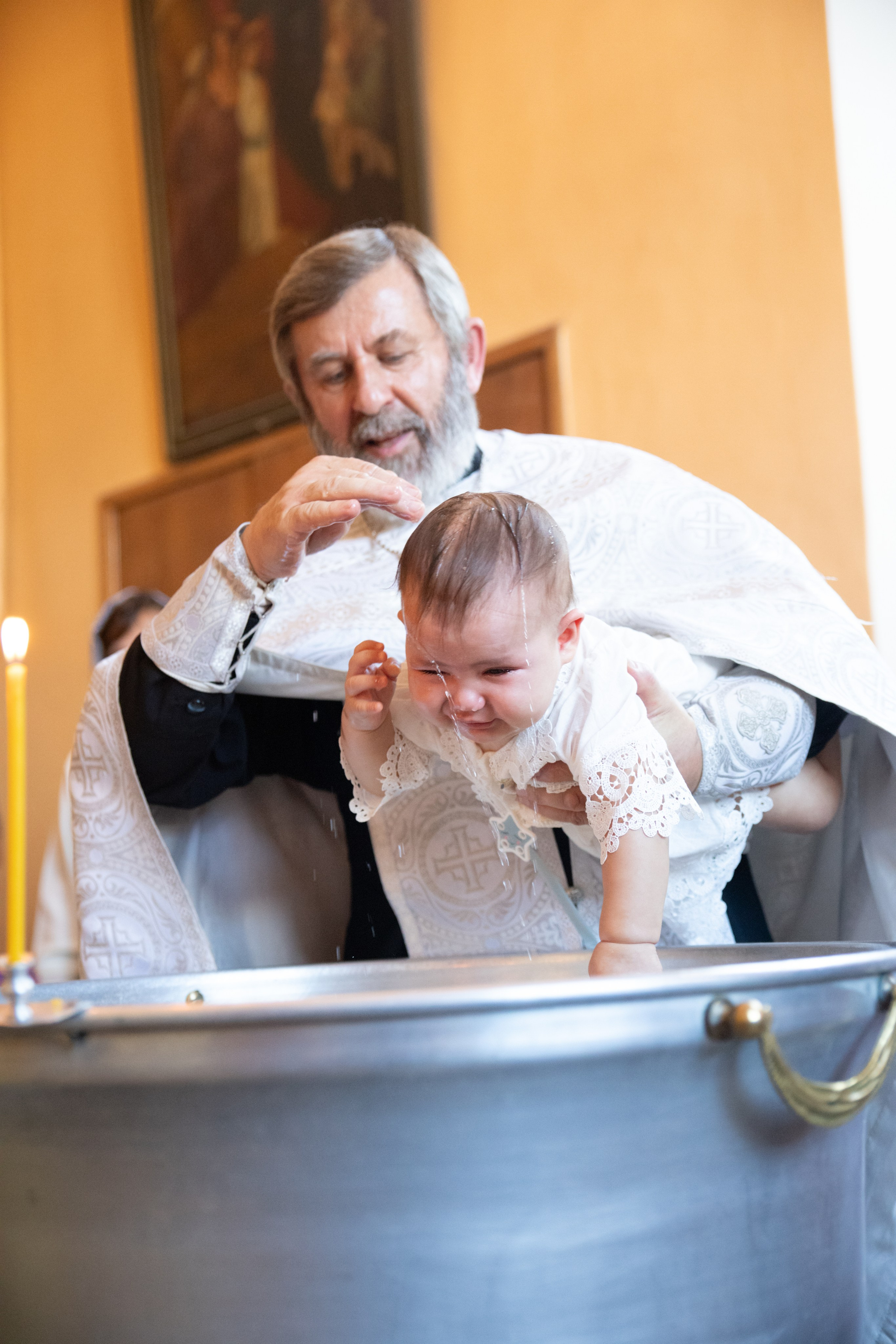 Таинство Крещения. Фотограф СПб