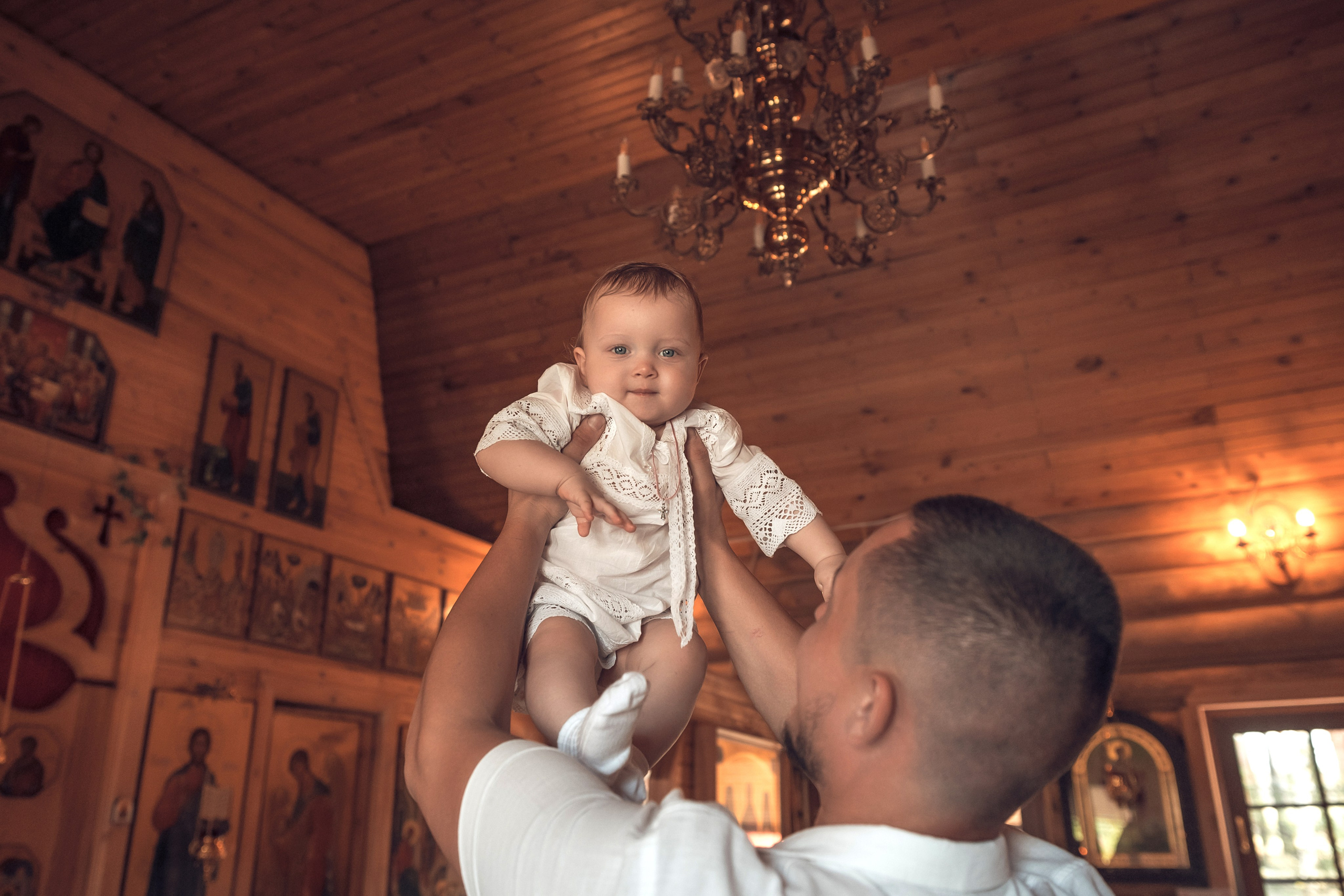 Таинство Крещения Варвары в Храме Рождества Пресвятой Богородицы. Главная