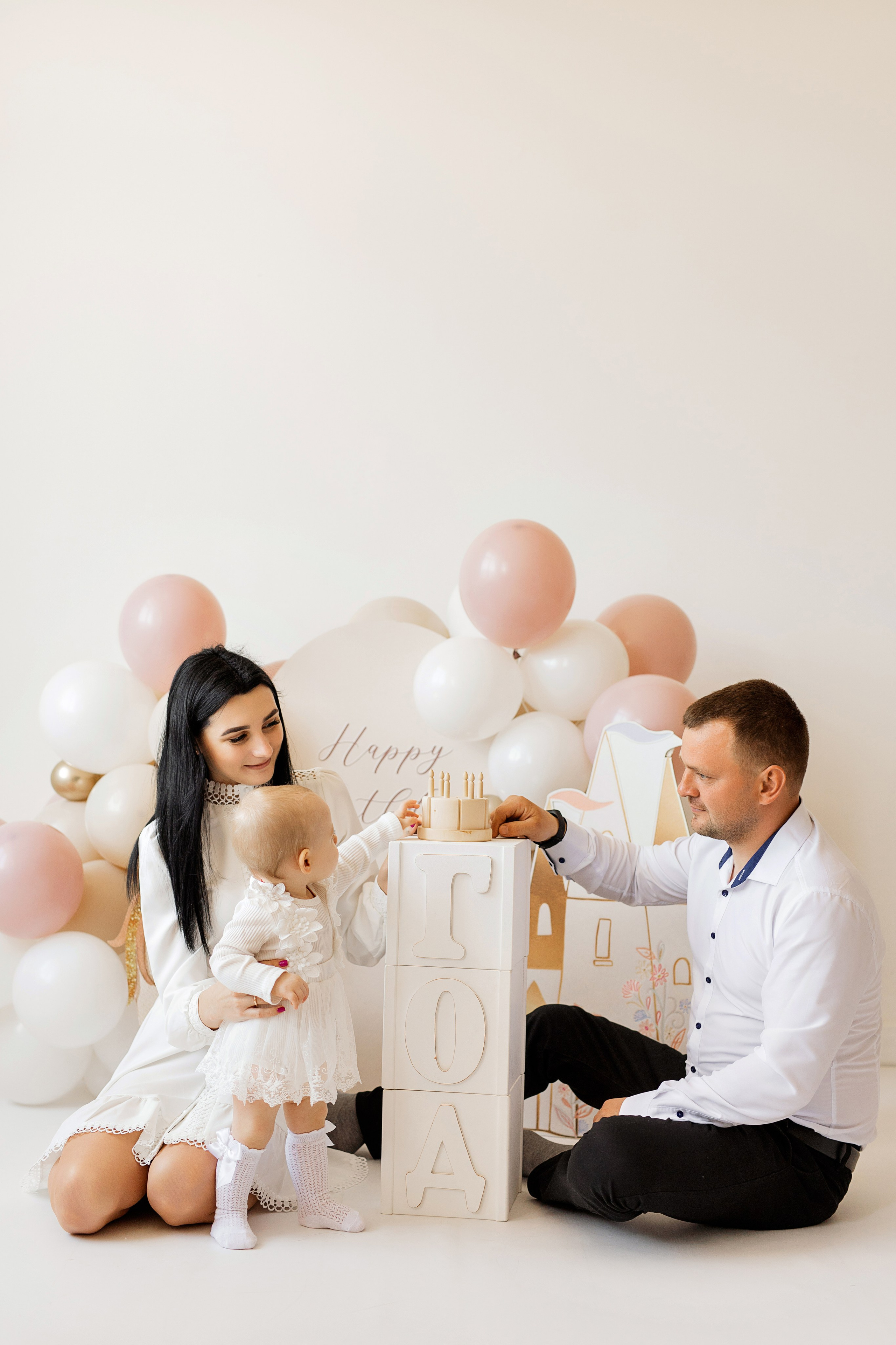 Веронике 1 годик. Семейный фотограф в Каневской Епифанова Ольга