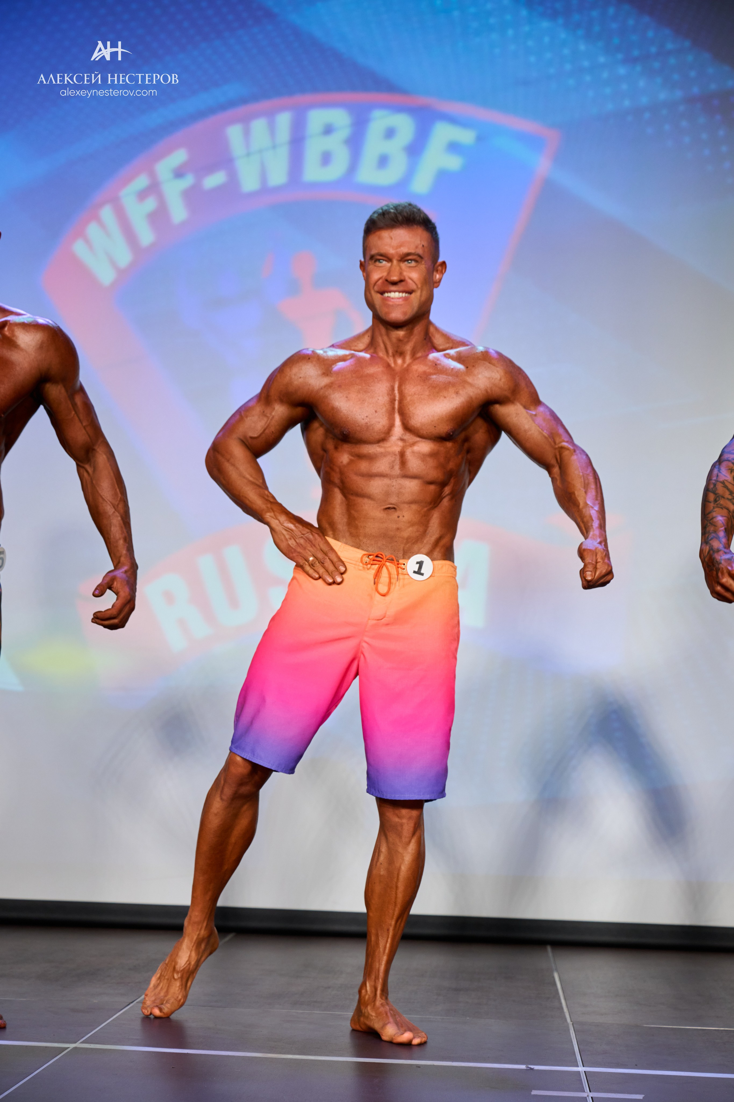 Фото с турнира «Прометей 2, WFF-WBBF Russia» 26 октября 2025. Спортивный фитнес фотограф Алексей Нестеров