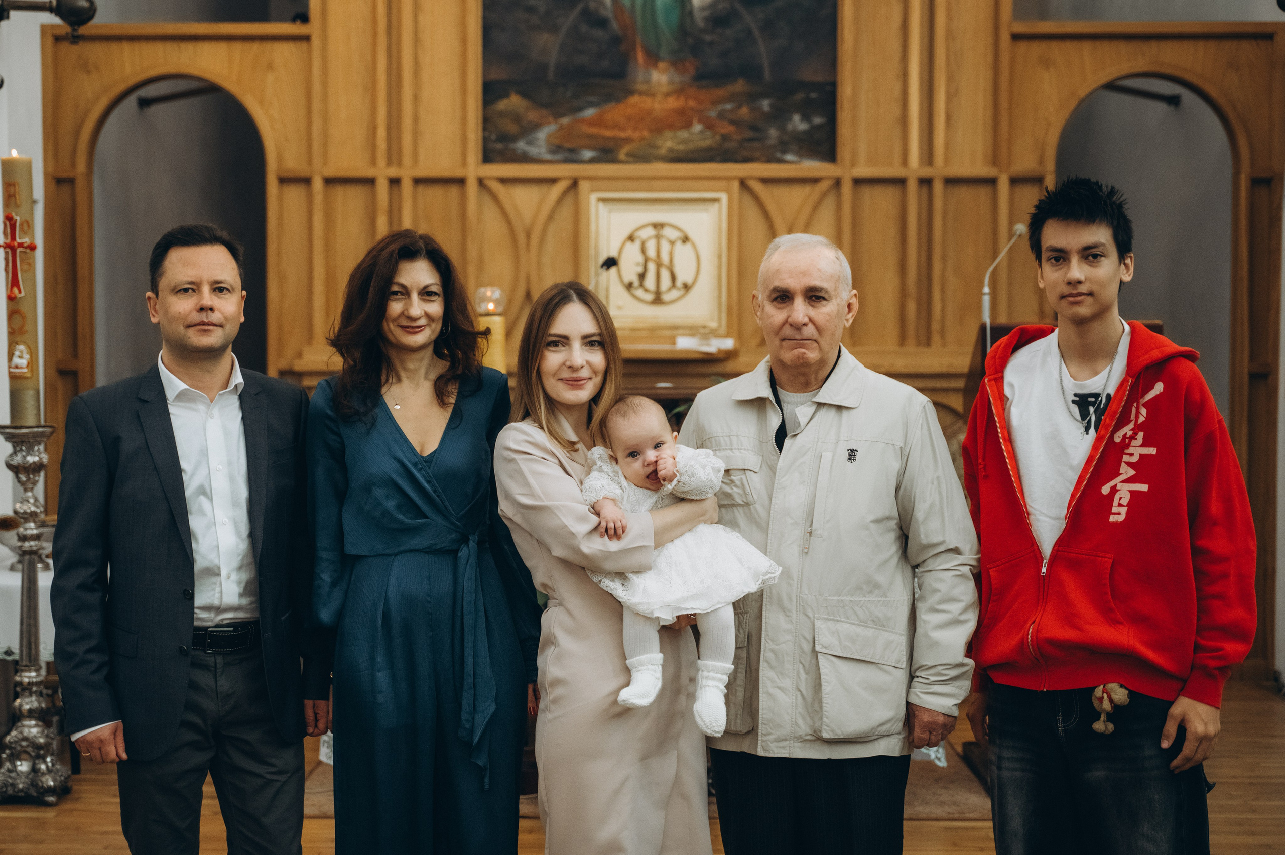 Крещение Эмили (Золотогорский костёл Пресвятой Троицы). Семейный фотограф в Минске Дарья Дреко