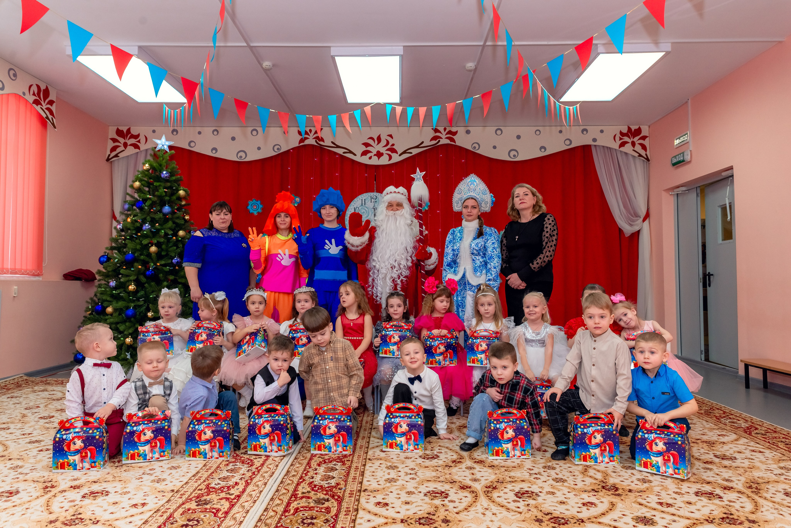Утренник в саду. Фотограф Крещение Венчание Москва