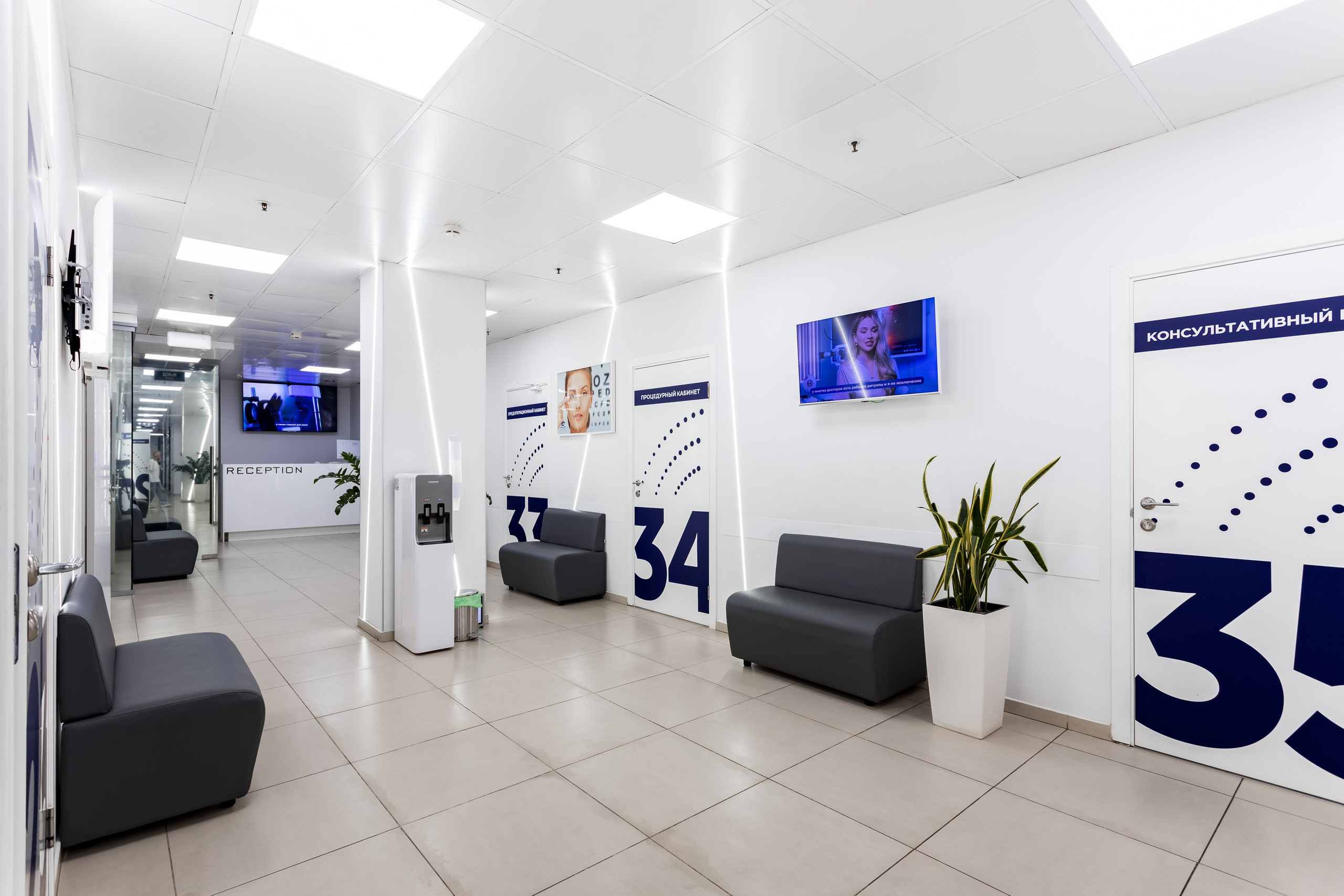 Фотосъемка интерьера для офтальмологической клиники. Интерьеры, Контент, Портреты | Фотограф в Москве Дани Терно
