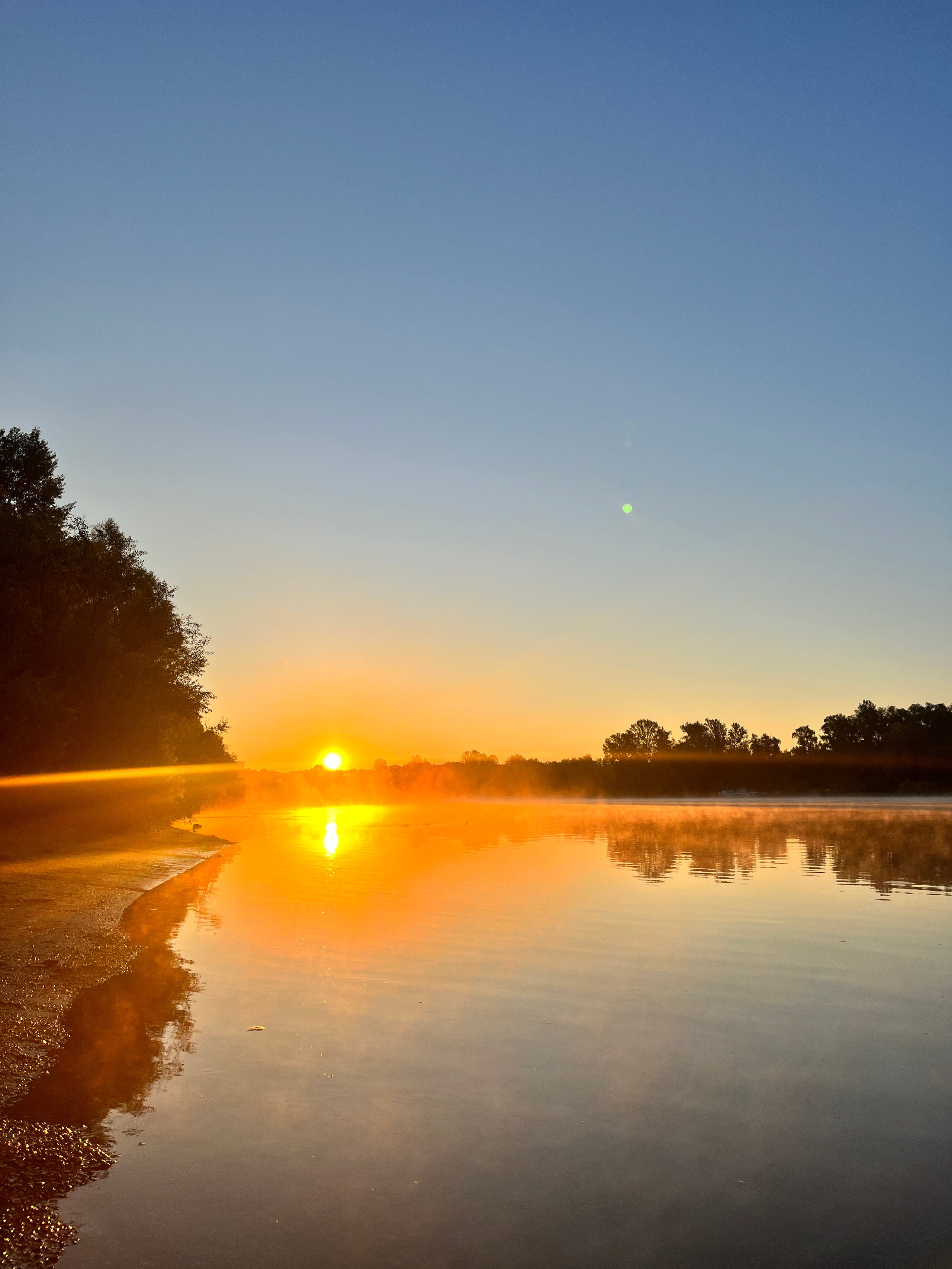 Рассвет на сапах в Сипайловских карьерах