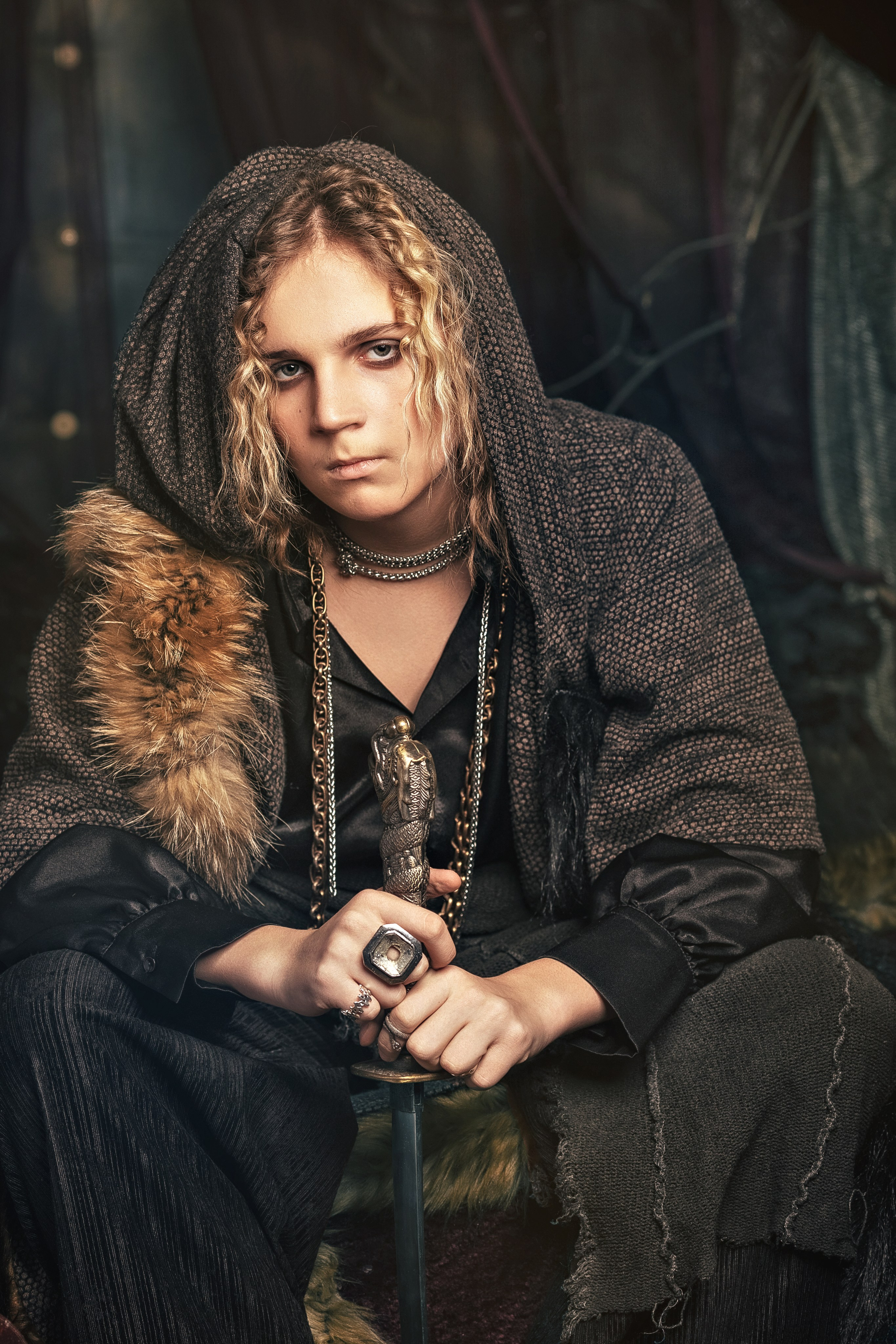 Сказочная фотосессия в студии в Москве. Актерское и модельное портфолио. Фотограф в Москве Екатерина Коломеец