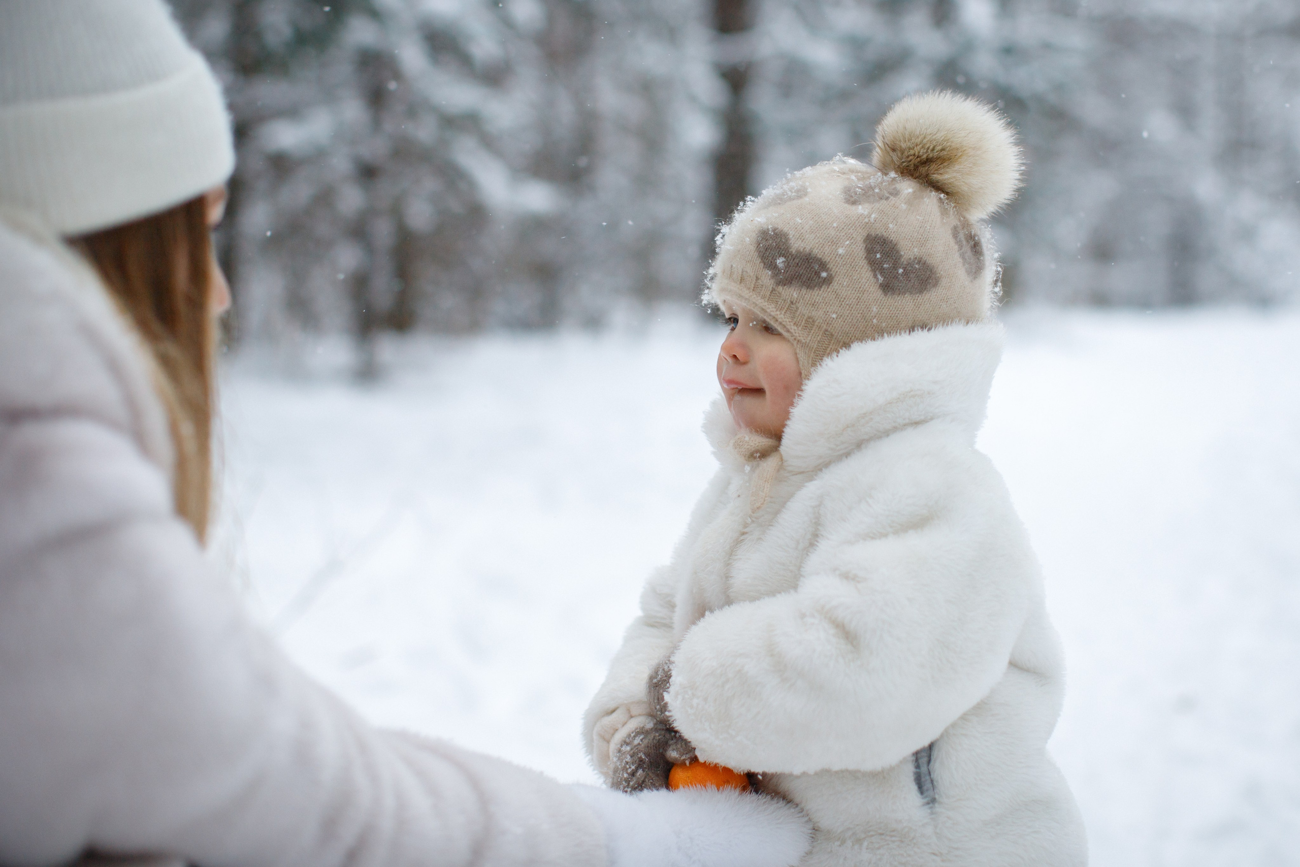 Зимние объятия. Детский и семейный фотограф Мария Киселёва. Москва