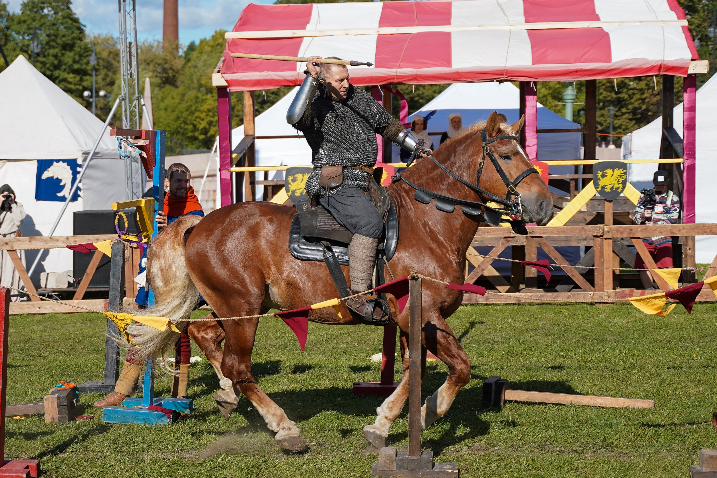 Рыцарский турнир в рамках фестиваля «Битва на Неве» Санкт-Петербург 2024 г. Фотограф-анималист, портретный фотограф в Чебоксарах Мария Садыкова