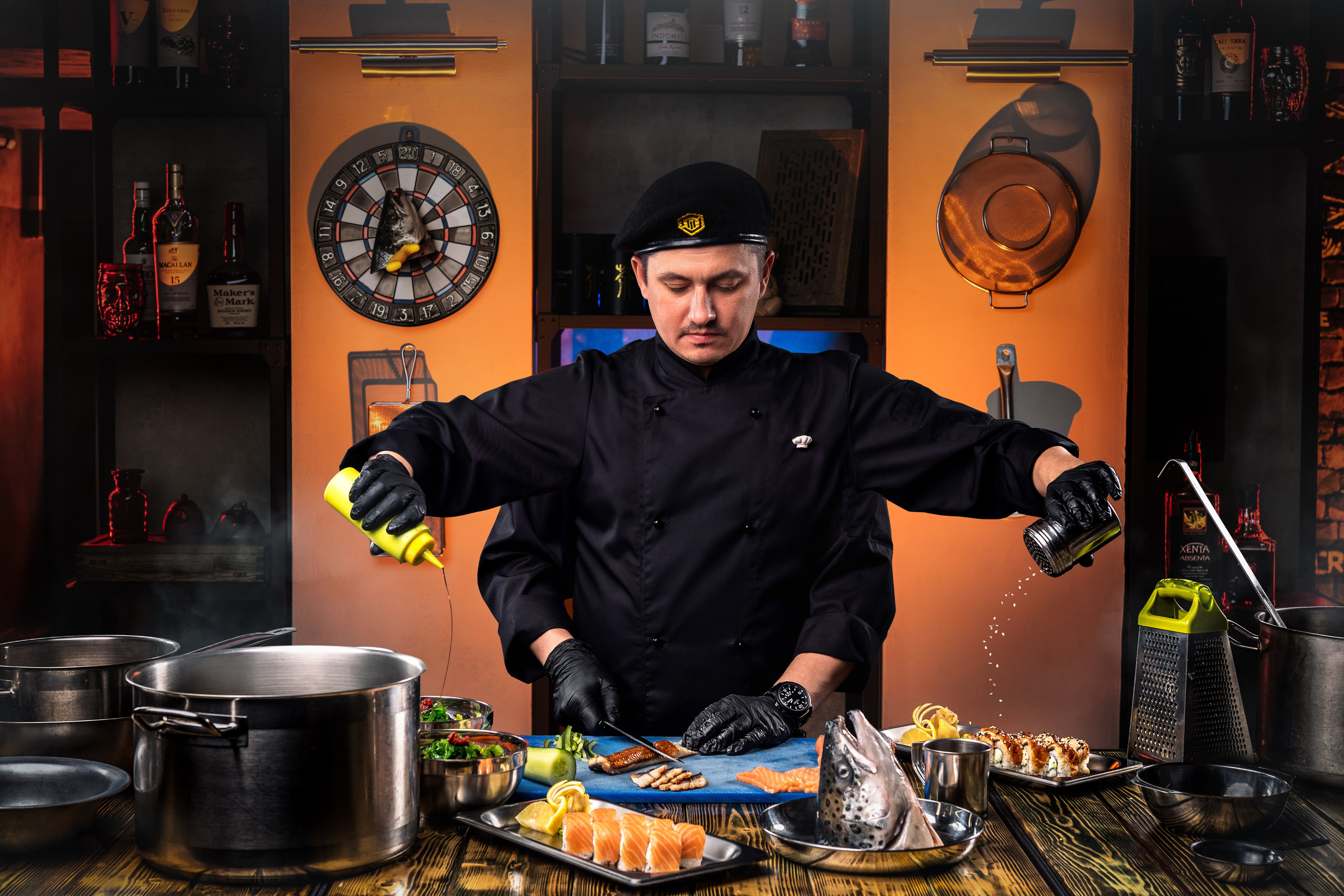 Before/after. Advertising photographer in Dubai — Maxim Mitrofanov