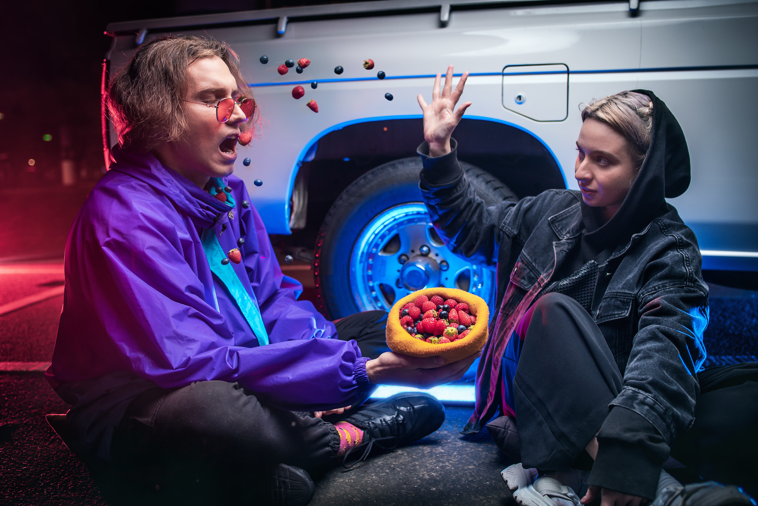 Hookah Box Parking. Advertising photographer in Dubai — Maxim Mitrofanov