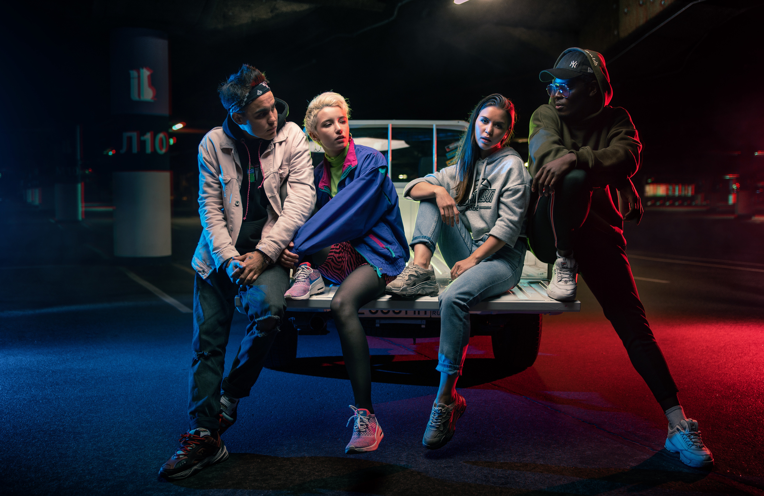 Hookah Box Parking. Advertising photographer in Dubai — Maxim Mitrofanov