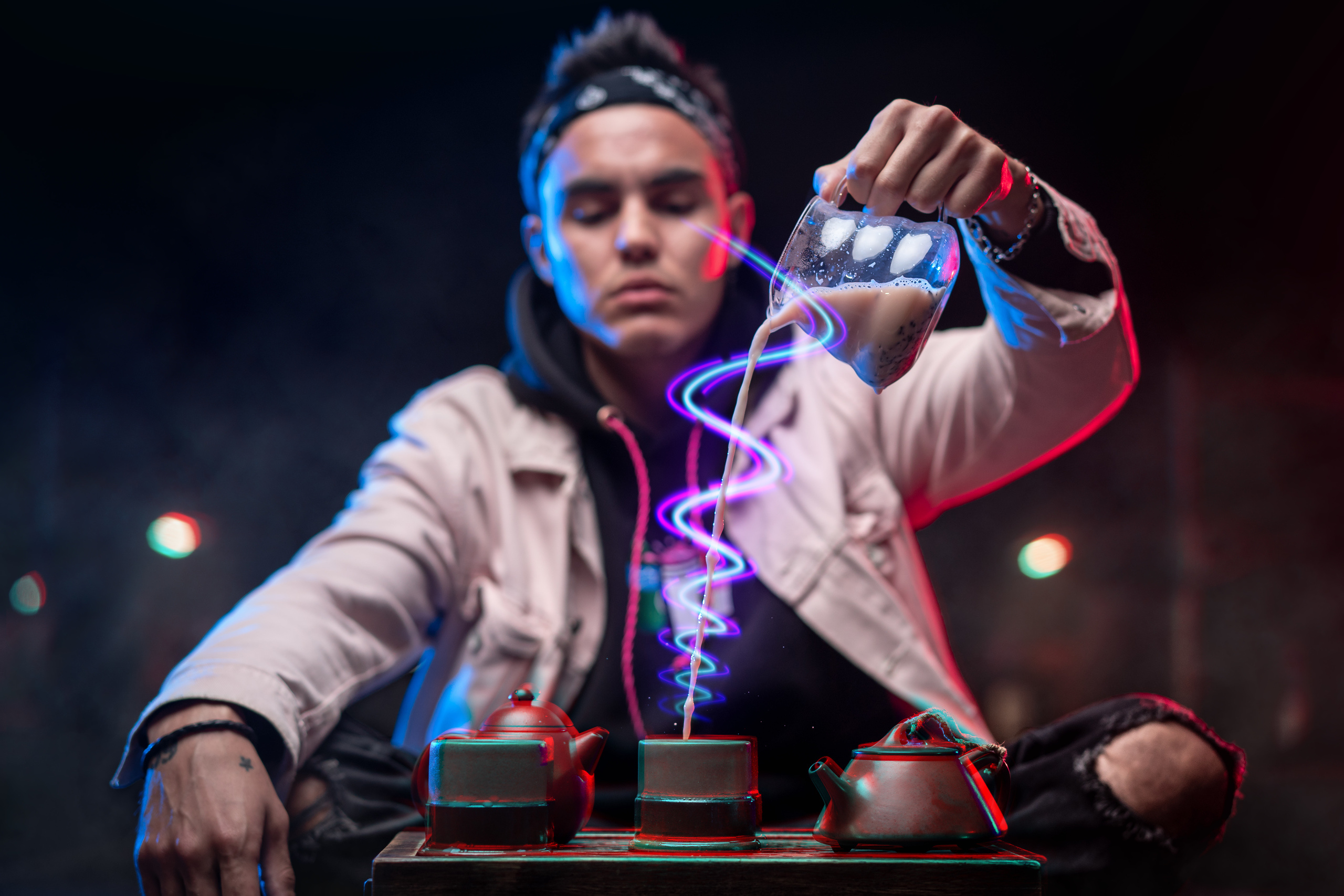 Hookah Box Parking. Advertising photographer in Dubai — Maxim Mitrofanov