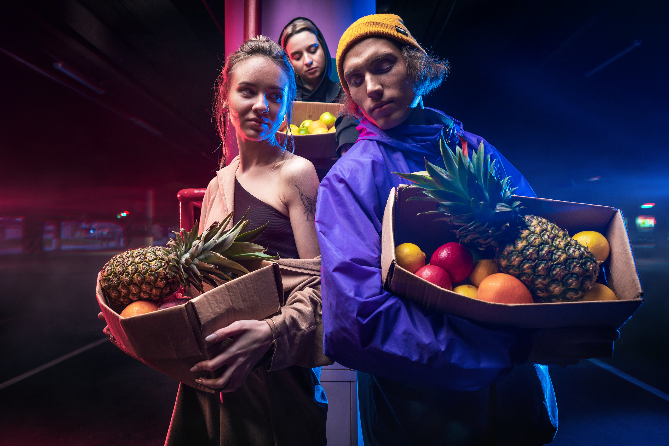 Hookah Box Parking. Advertising photographer in Dubai — Maxim Mitrofanov