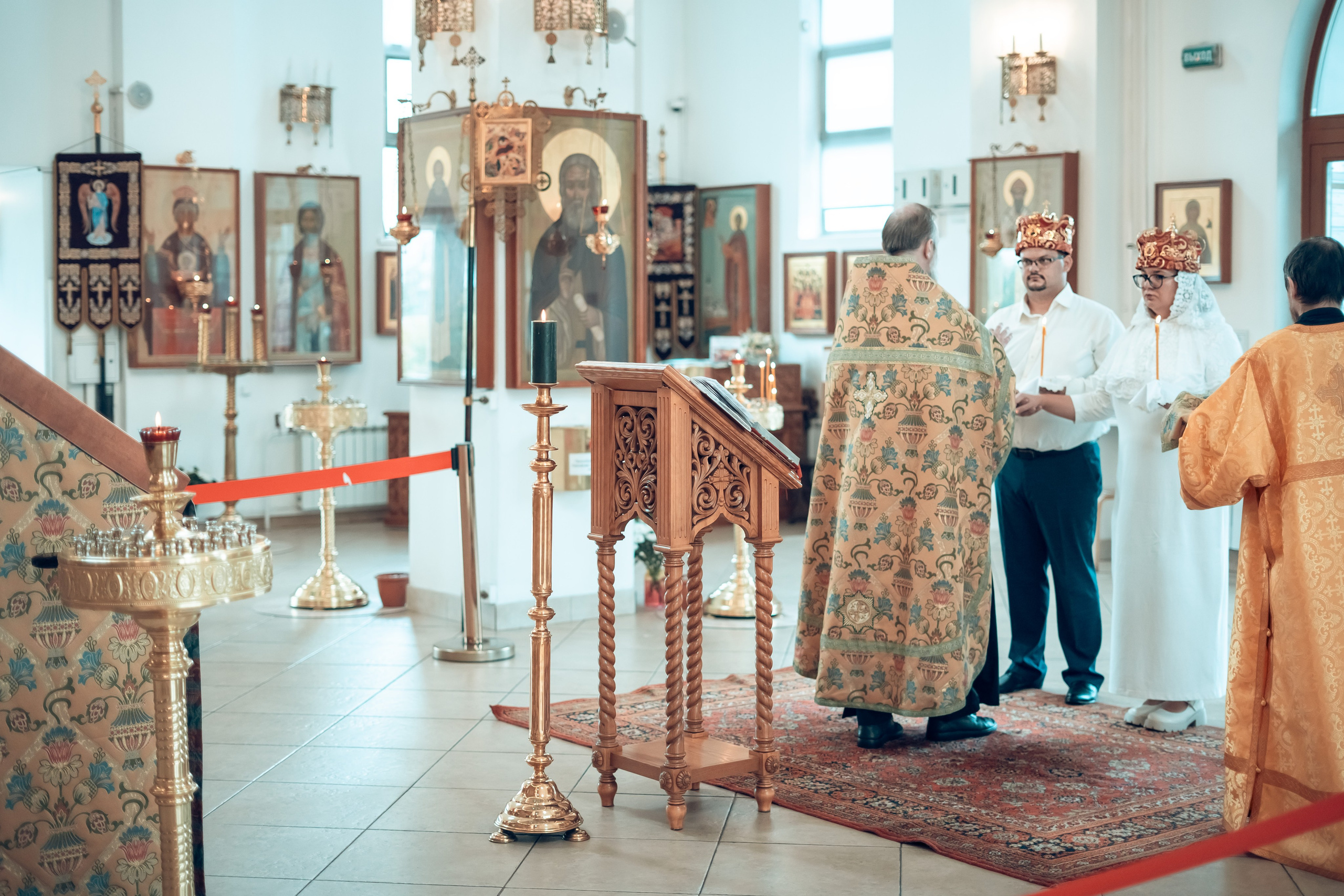 Таинство Венчания Юлии и Артема