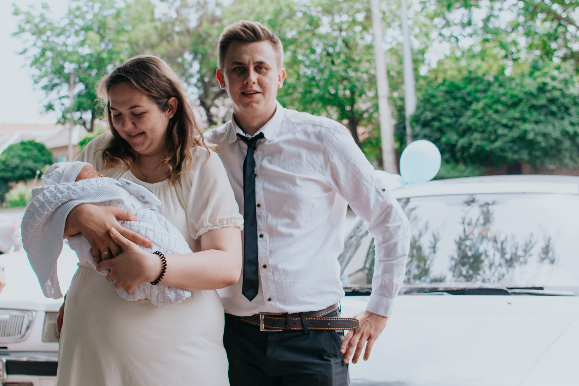 Выписка из роддома. Фотограф Ростов-на-Дону | фототерапевт