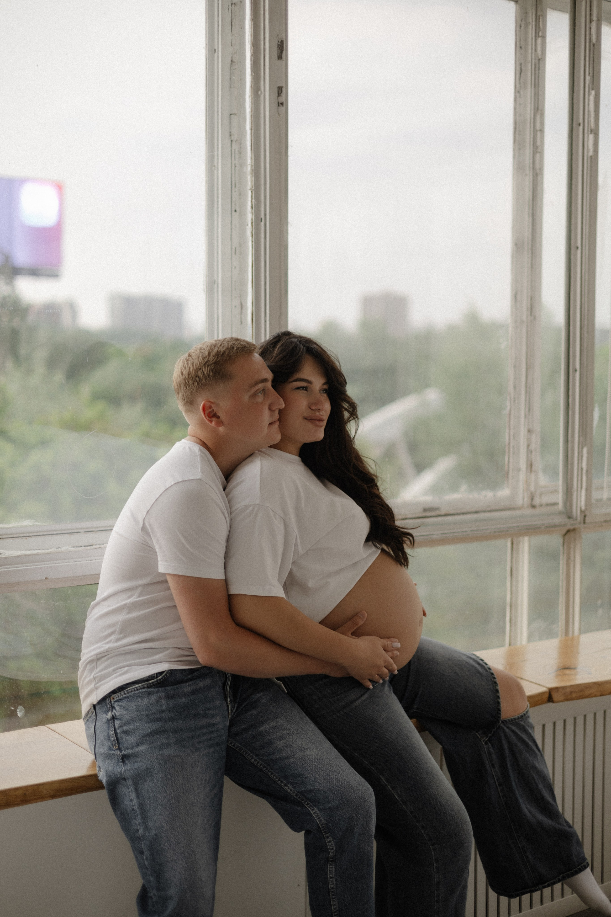 Екатерина и Артем фотосессия в студии. Свадебный и портретный фотограф в Москве Анастасия Масюк