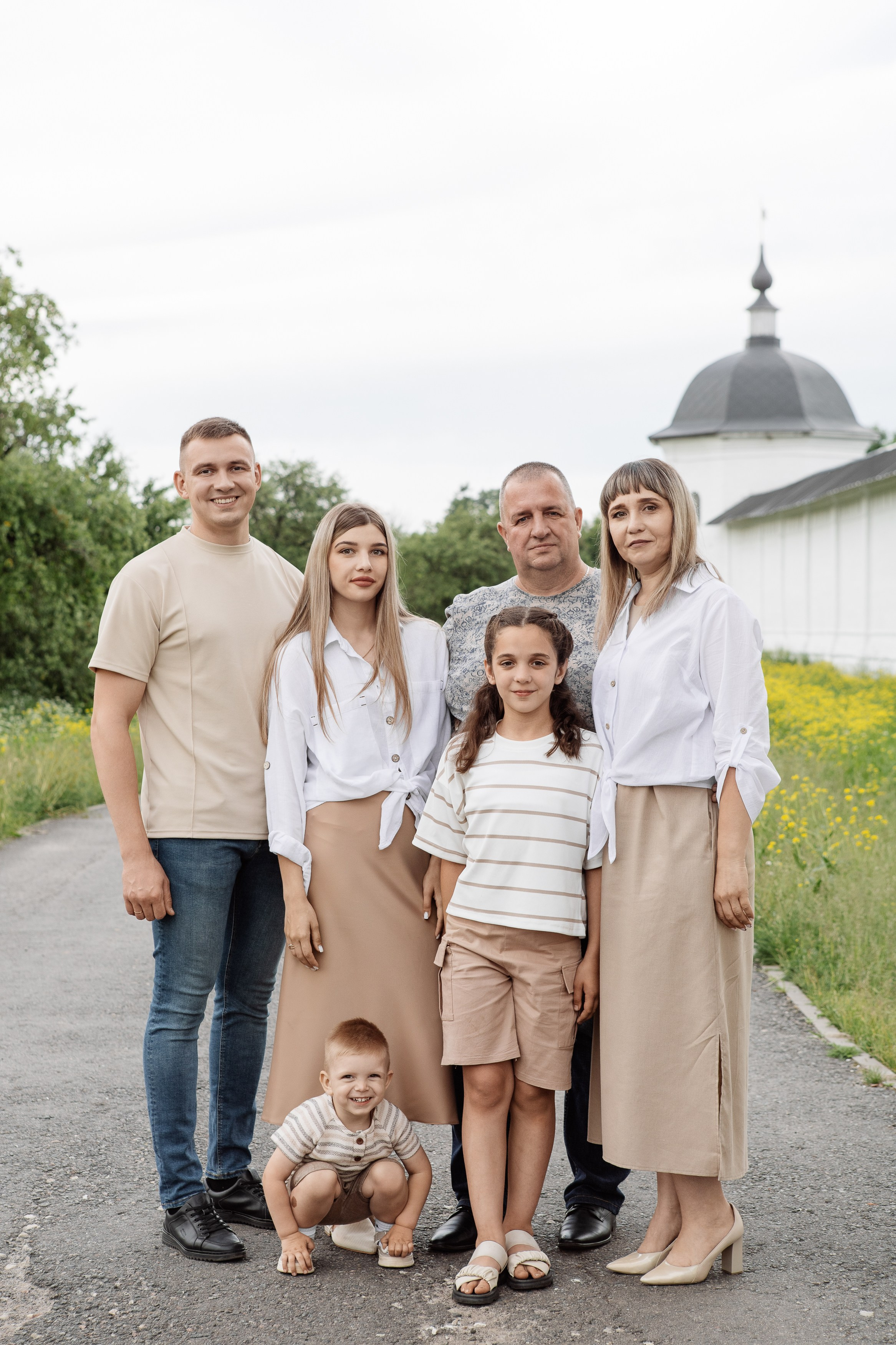 Елена и её большая семья. Свадебный, репортажный фотограф в Москве Татьяна Семина