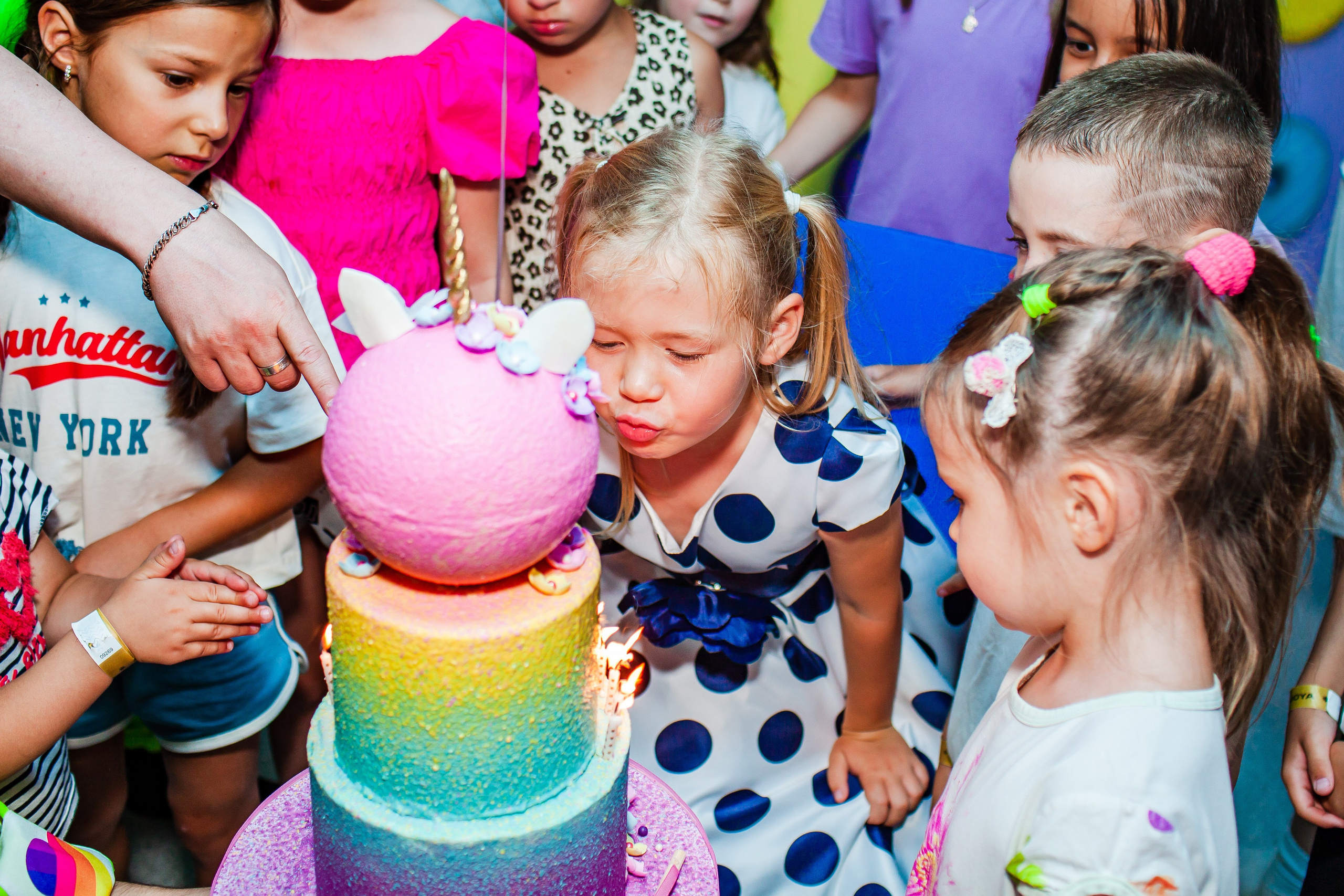 День рождения Даши Ленточная дискотека. Детский и семейный фотограф в Санкт-Петербурге Елизавета Сорокина