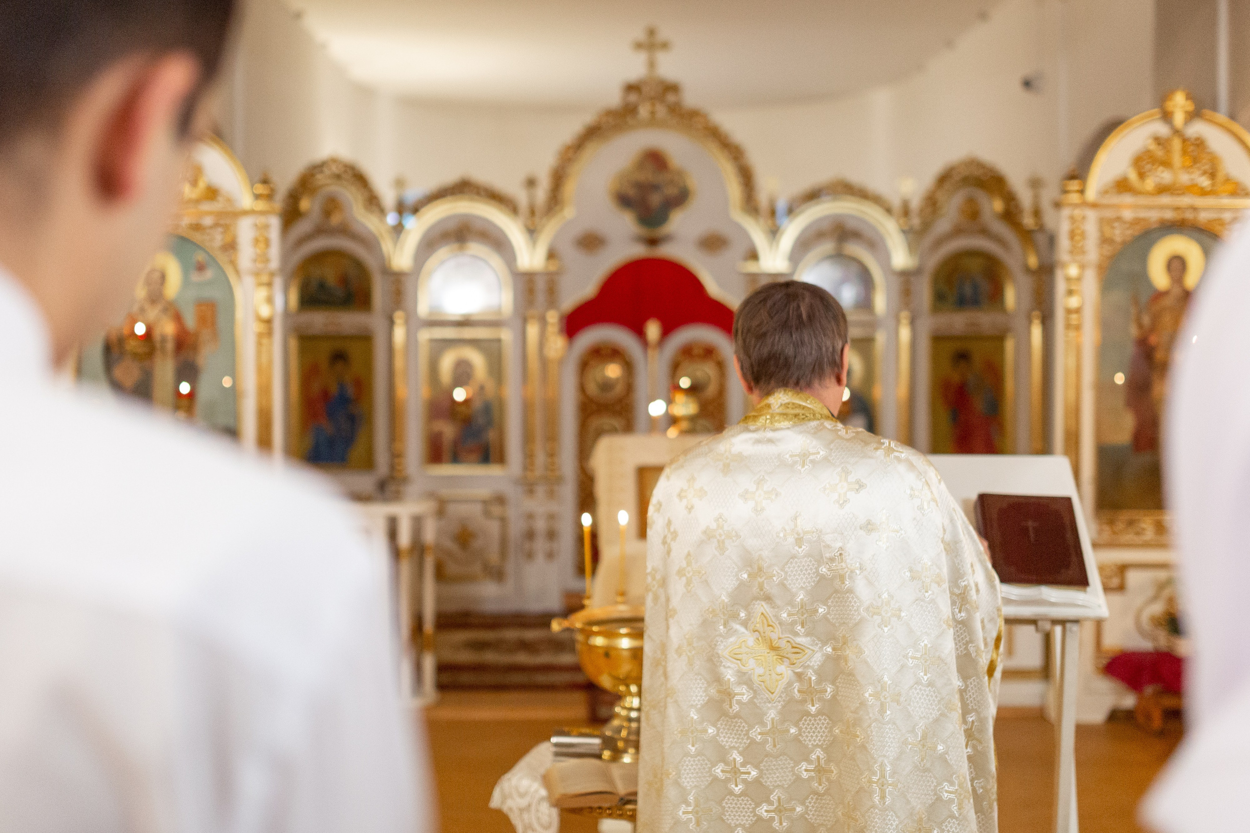 Таинство крещения. Фотограф Комаров Сергей