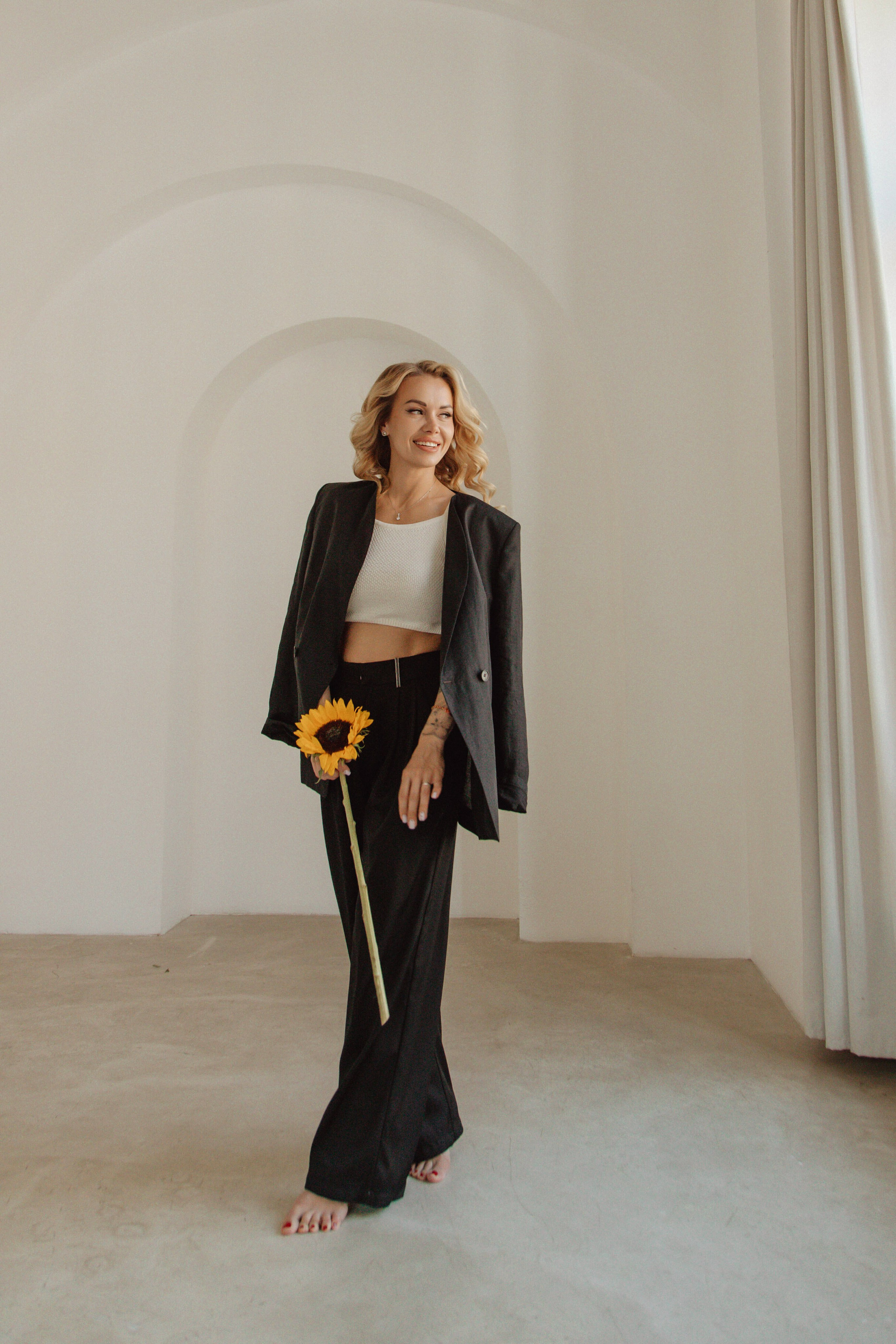 Олеся. Фотосессия на улице и в студии. Фотограф Ксения Третьякова, Санкт-Петербург