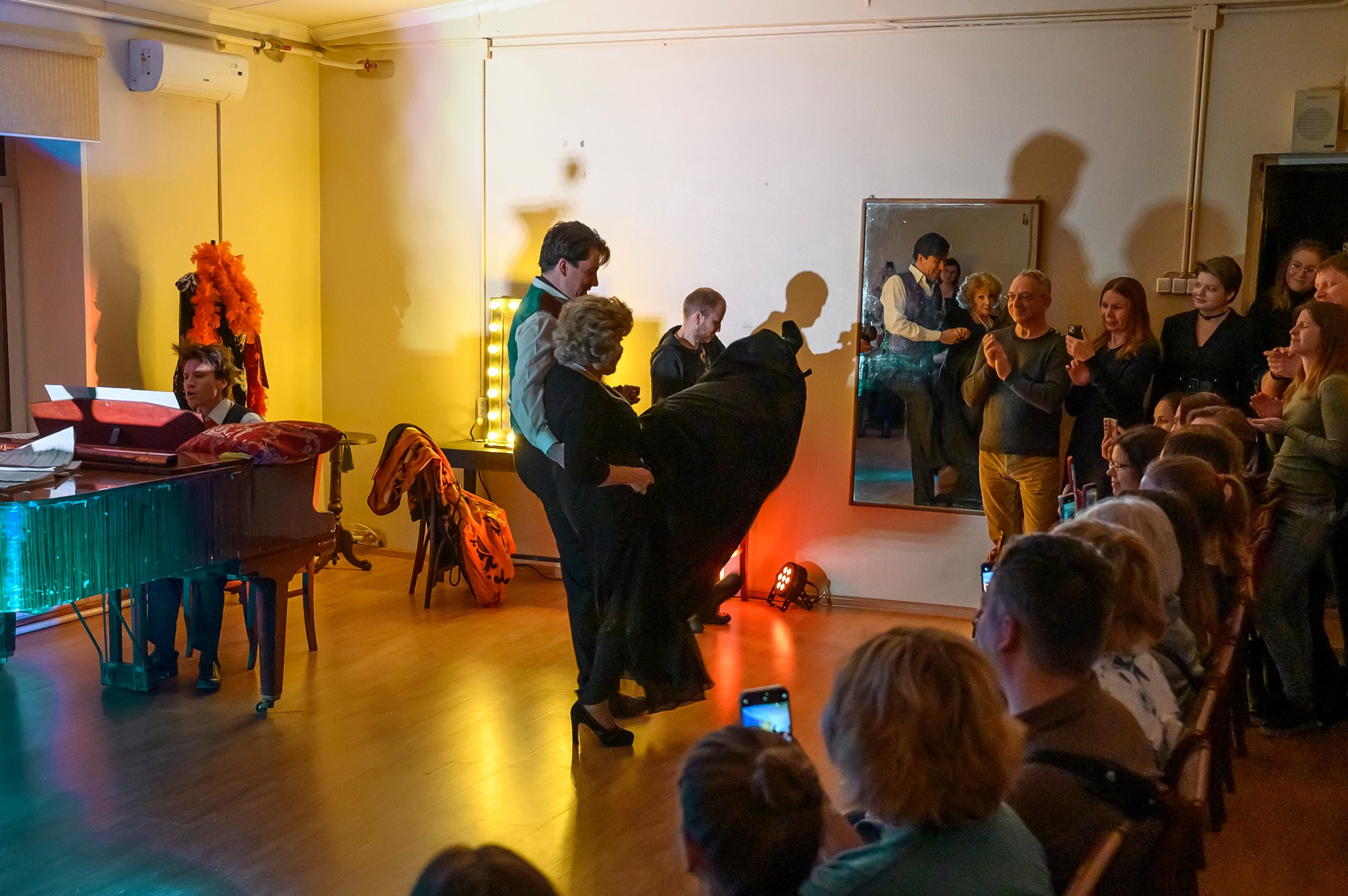 Репортажная съемка мероприятия «Ночь театров» в Московском театре оперетты. 2025. Фотограф Анна Мельникова | Москва