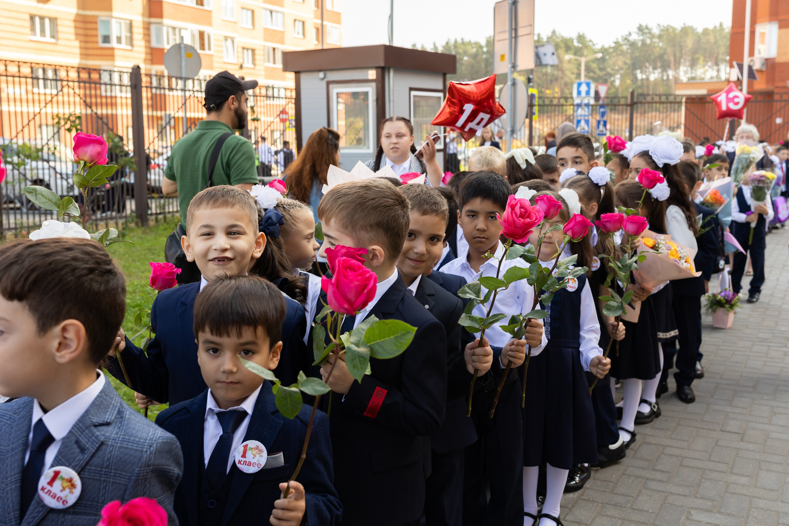 Линейка 1 сентября. Профессиональный Фотограф в Москве Андрей Славнов