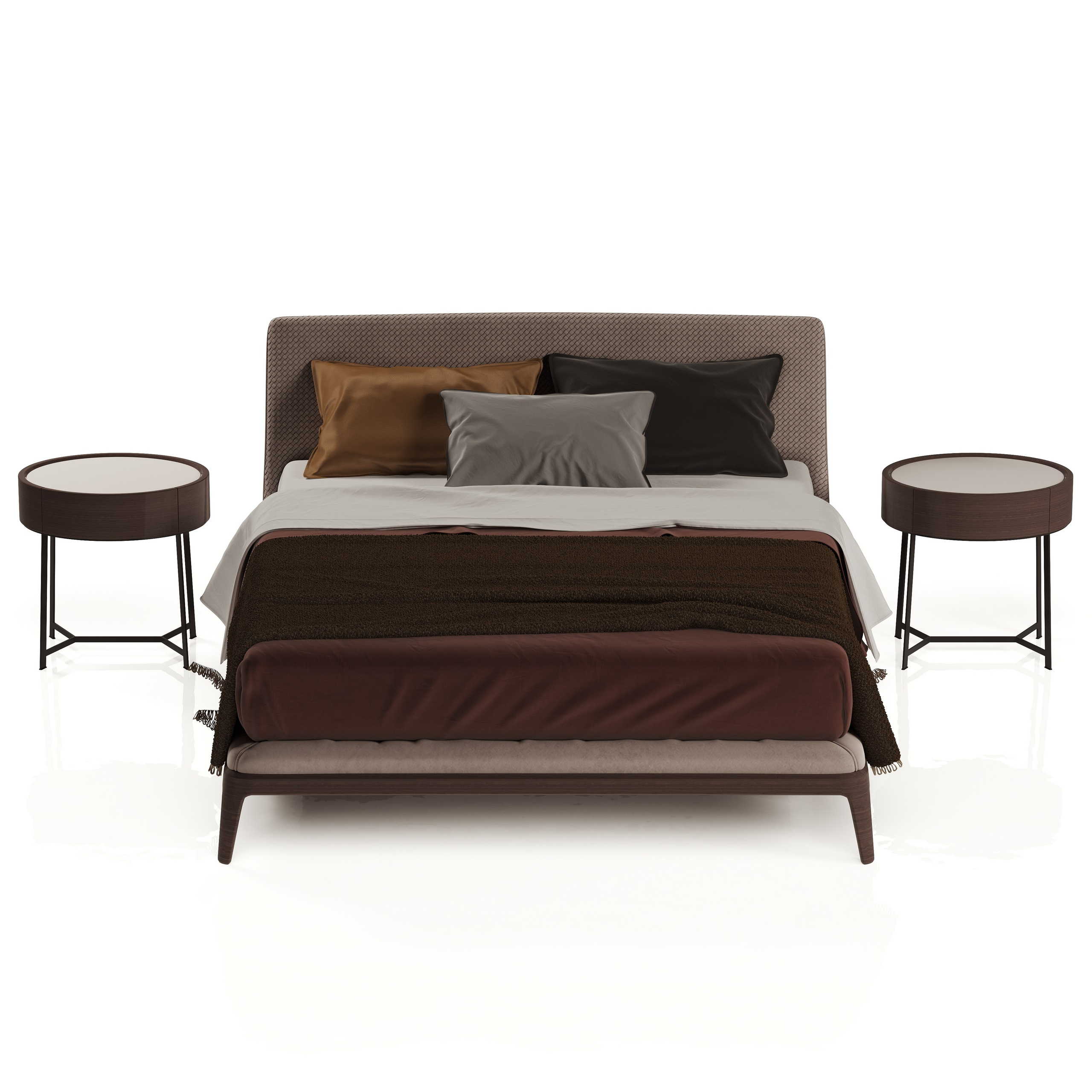 профессиональная предметная визуализация кровати POLIFORM