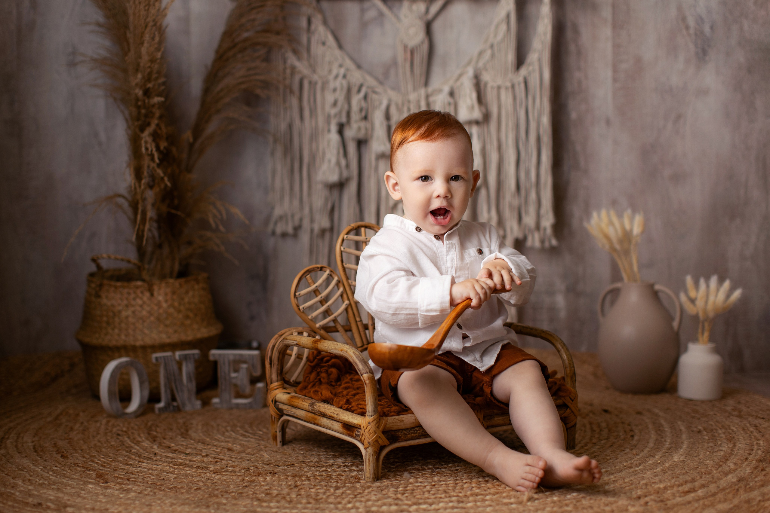 Годик. Фотограф новорожденных, семейный фотограф в Санкт-Петербурге