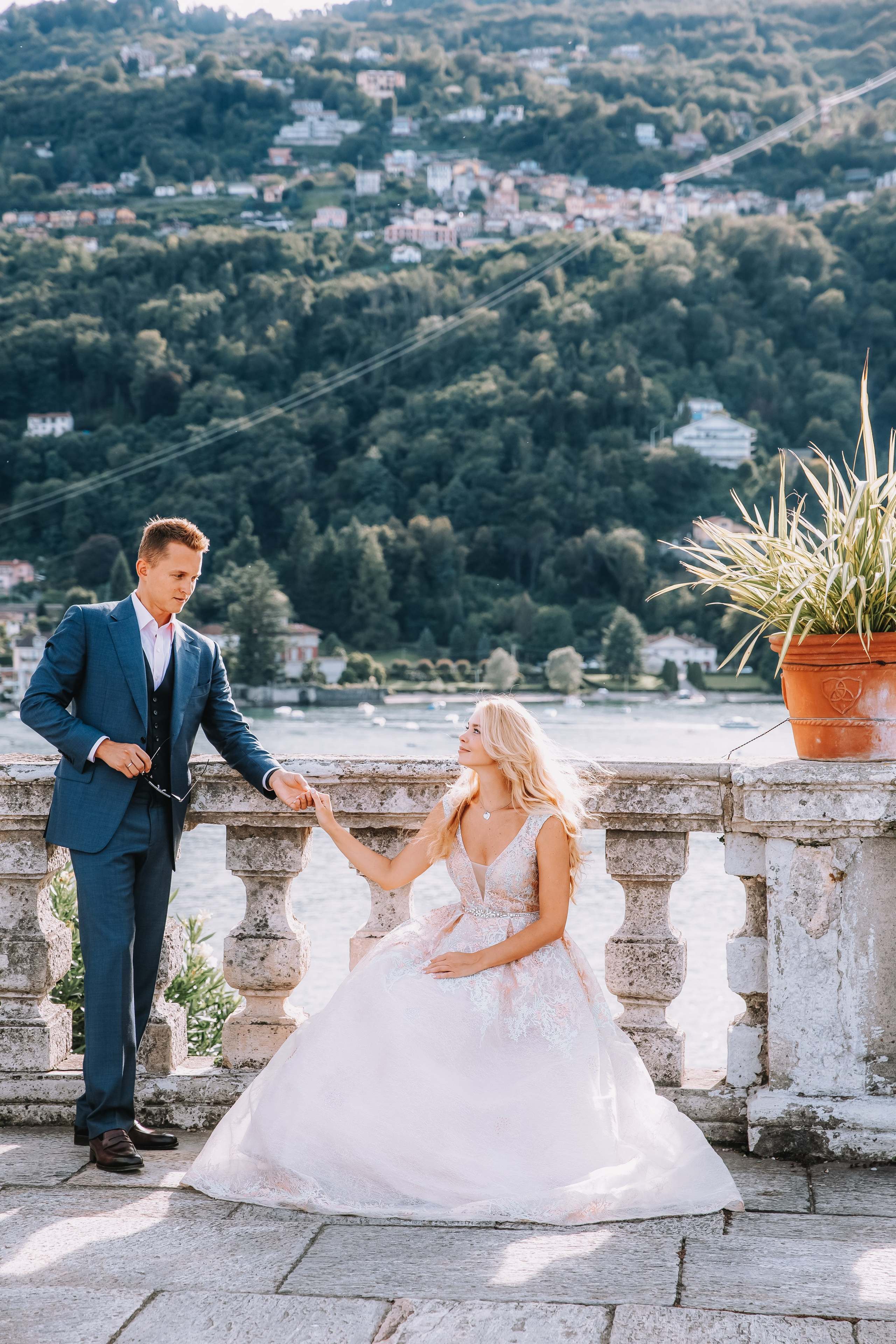 Свадьба в Италии (озеро Маджоре). Фотограф и видеограф Анна Домашенко