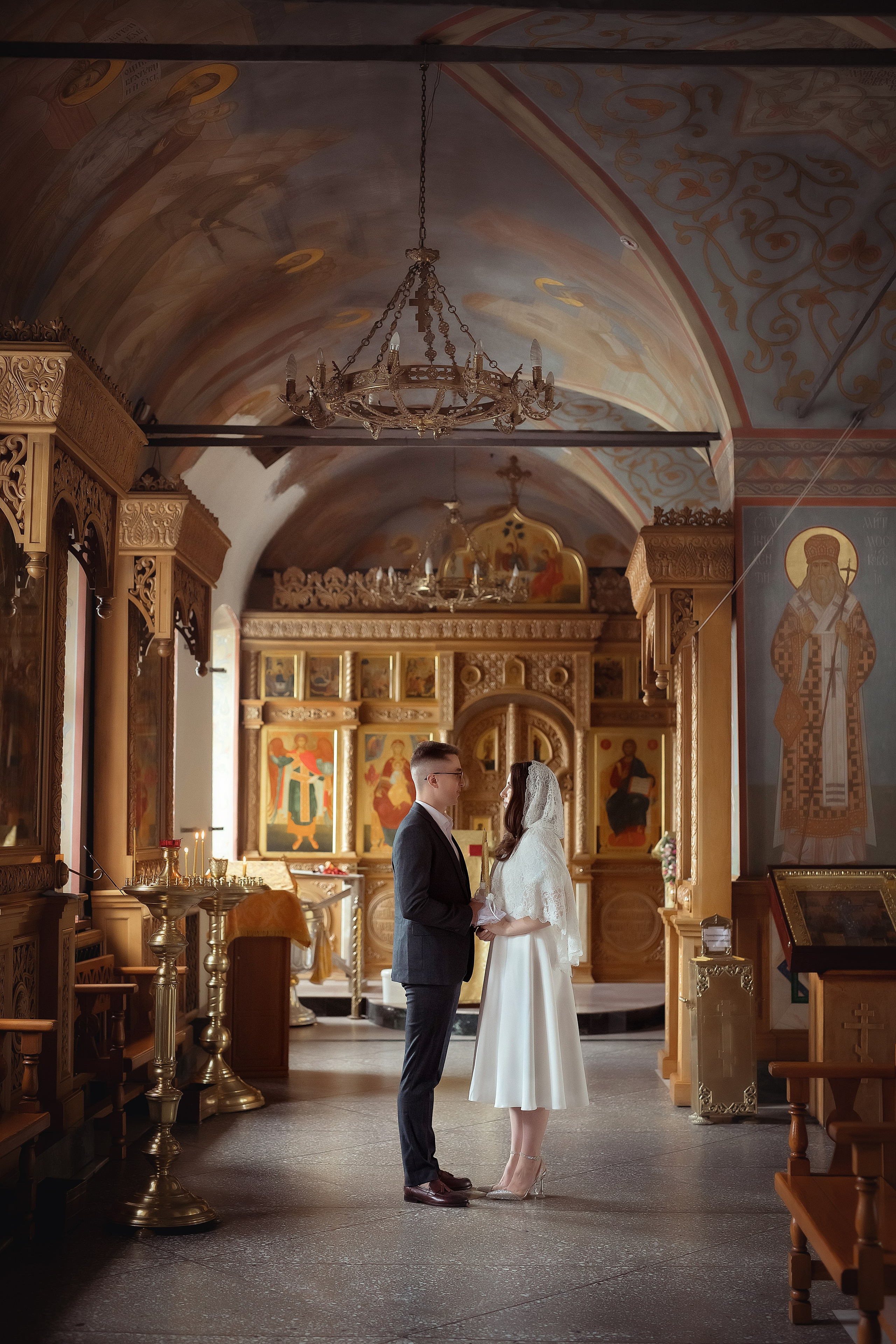 Олеся и Владислав Покровский собор. Фотограф на крещение и венчание