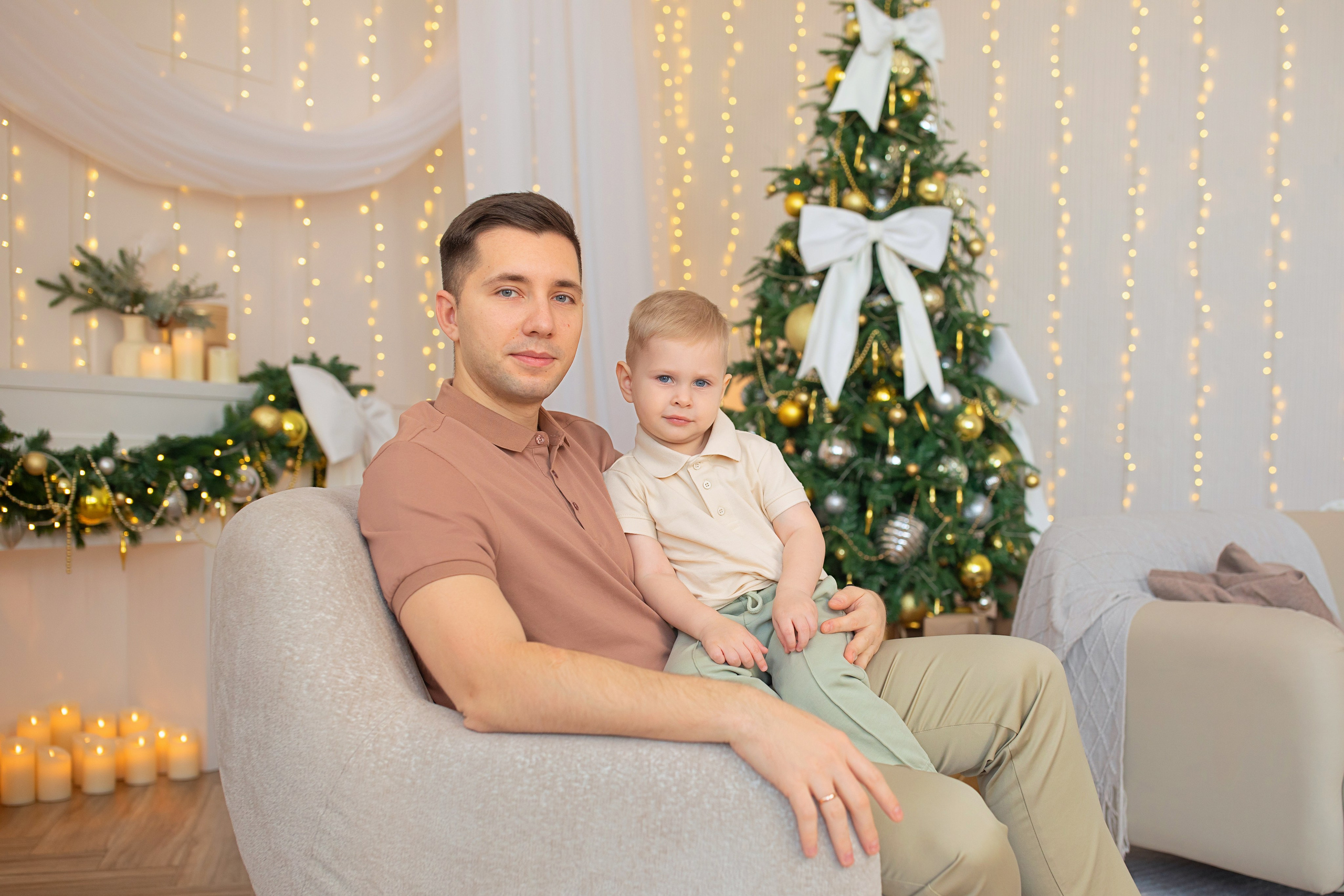 Новогодняя фотосессия Хабаровск. Фотограф новорожденных и беременности в Хабаровске Варвара Титаева