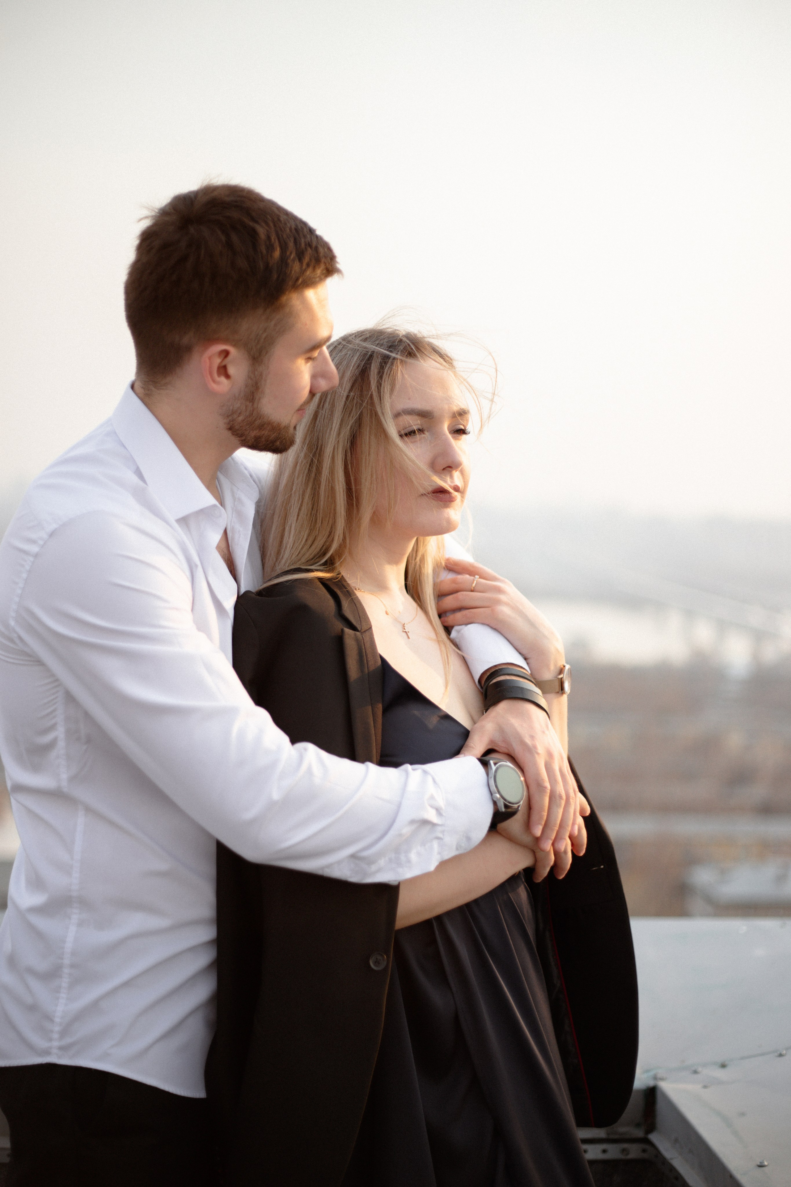 Любовь на крыше. Свадебный и портретный фотограф в Новосибирске Любовь Исакова