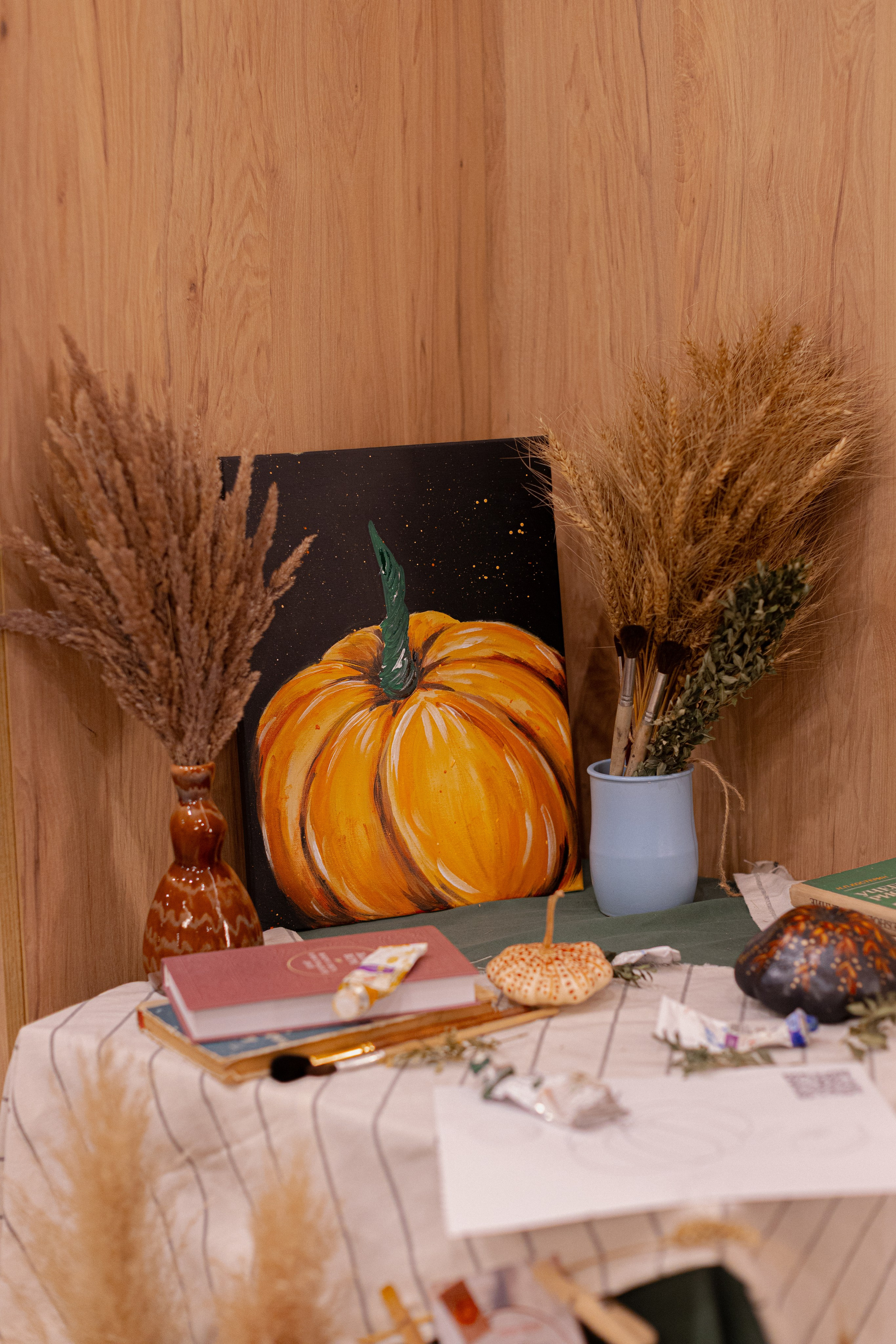 МК Тыква в кафе Здрасте. Анастасия Ракчеева Художник