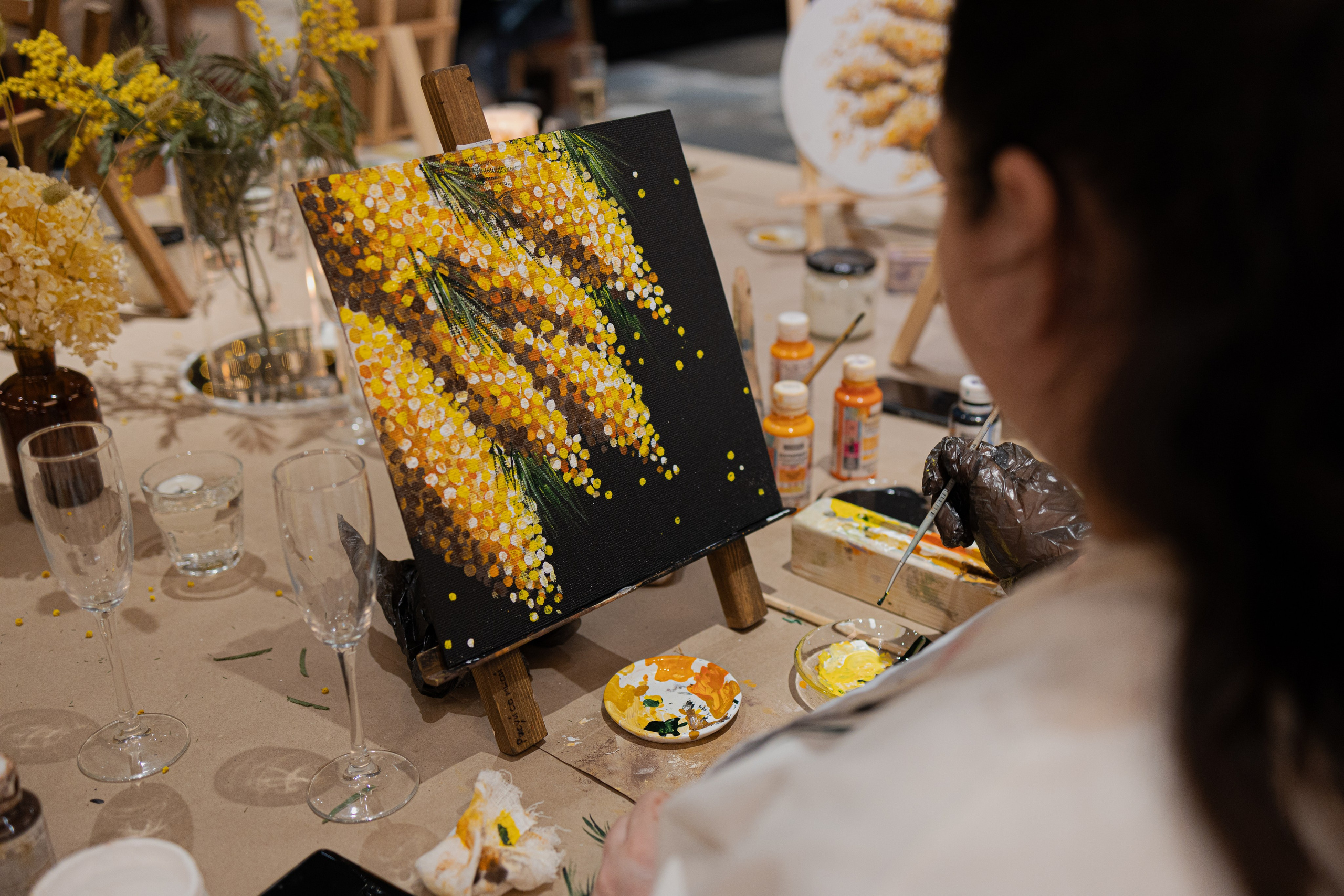 МК Мимоза. Анастасия Ракчеева Художник