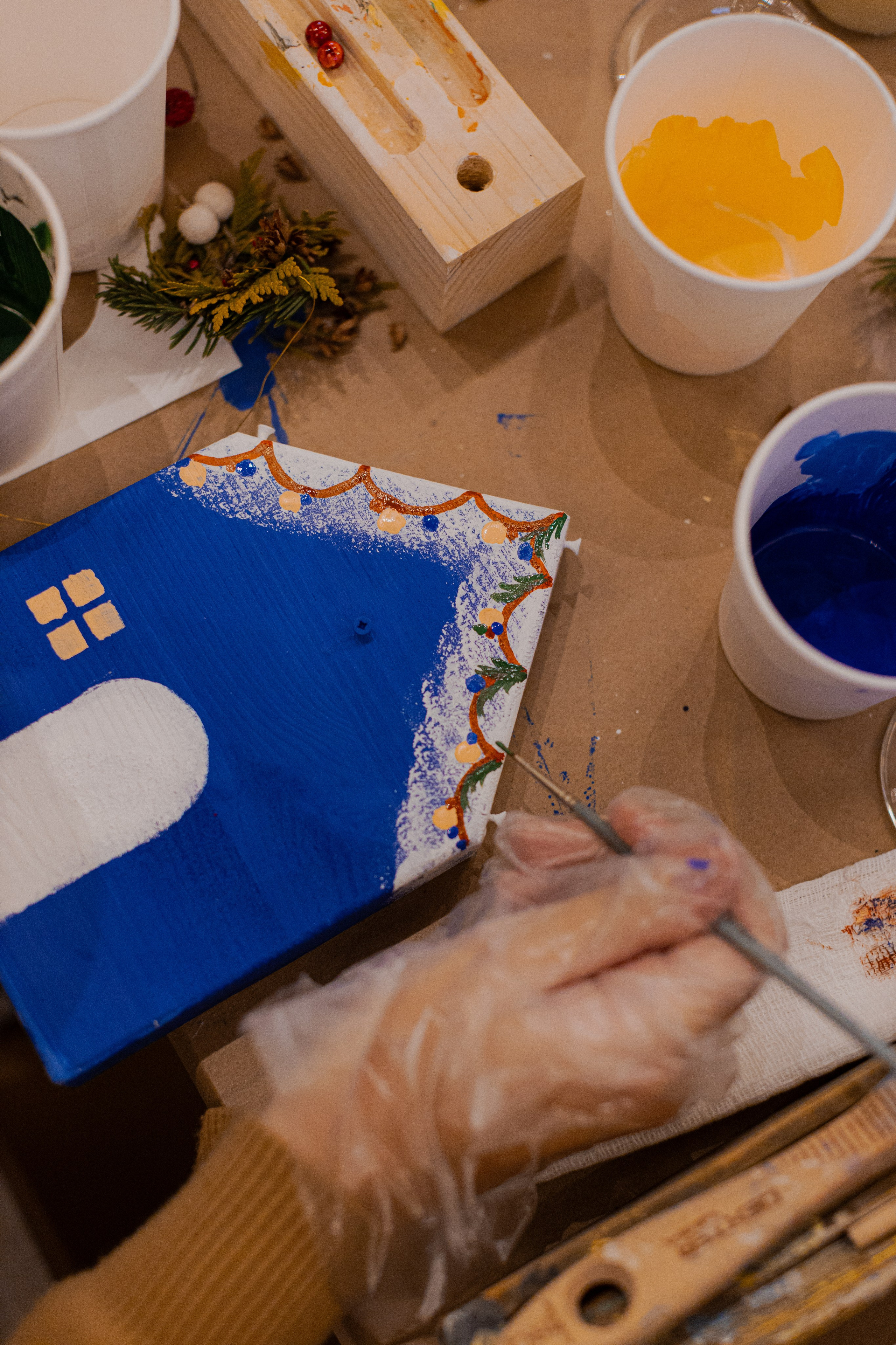 МК Домики. Анастасия Ракчеева Художник