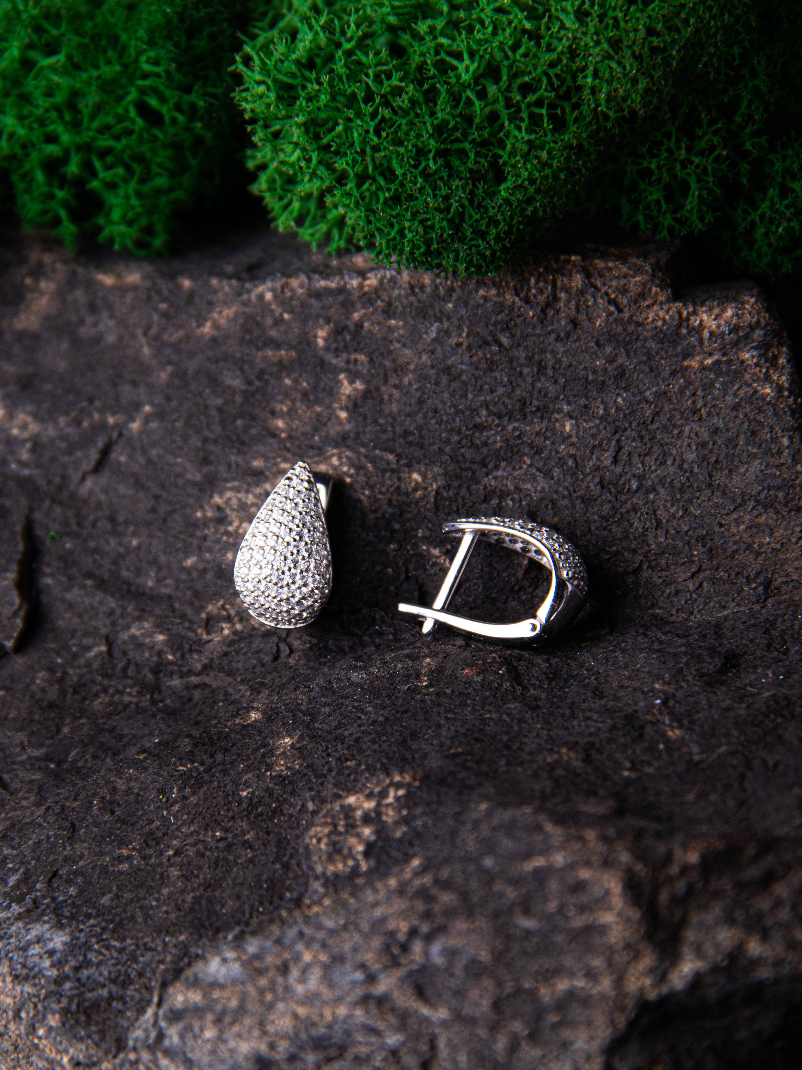 Серьги серебро. «Матрица»